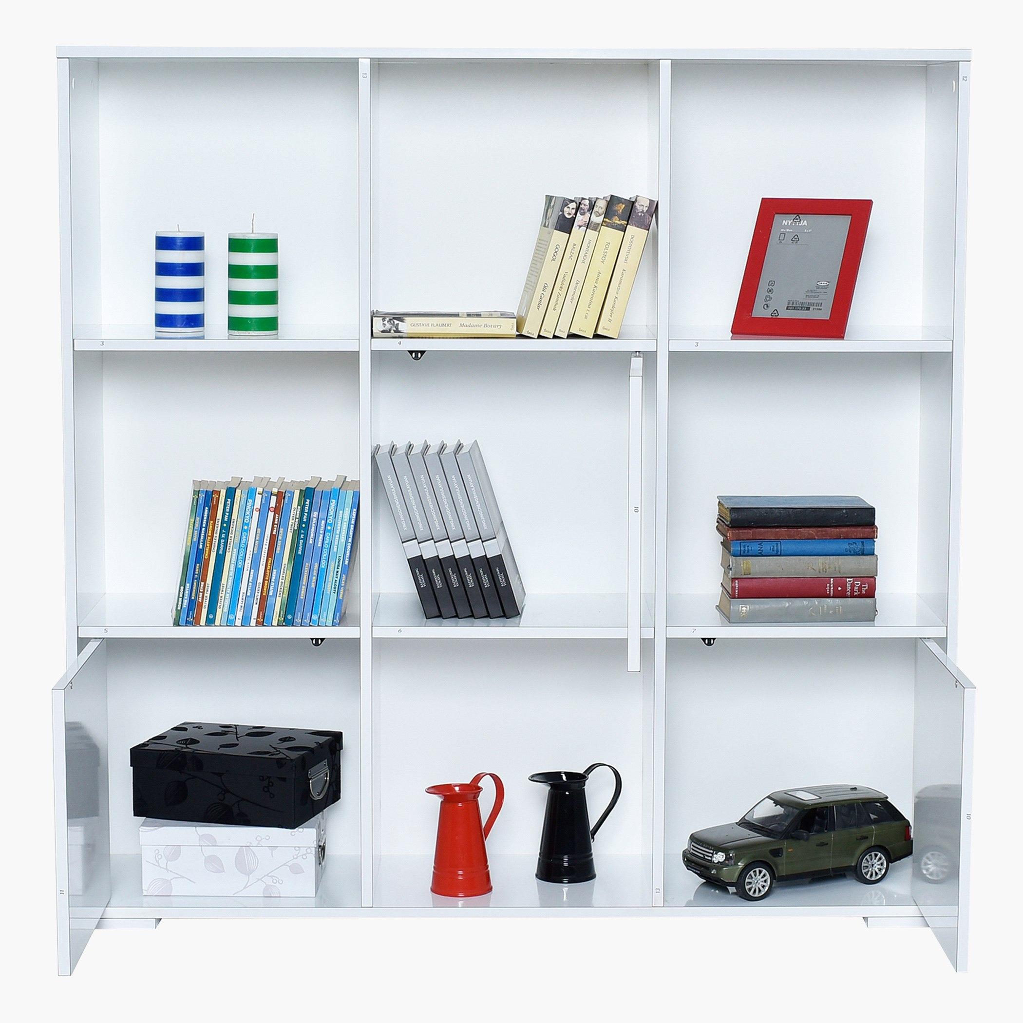خزانة كتب بـ3 أبواب من إيفا-hbxfurniture-office-bookcases-image-3