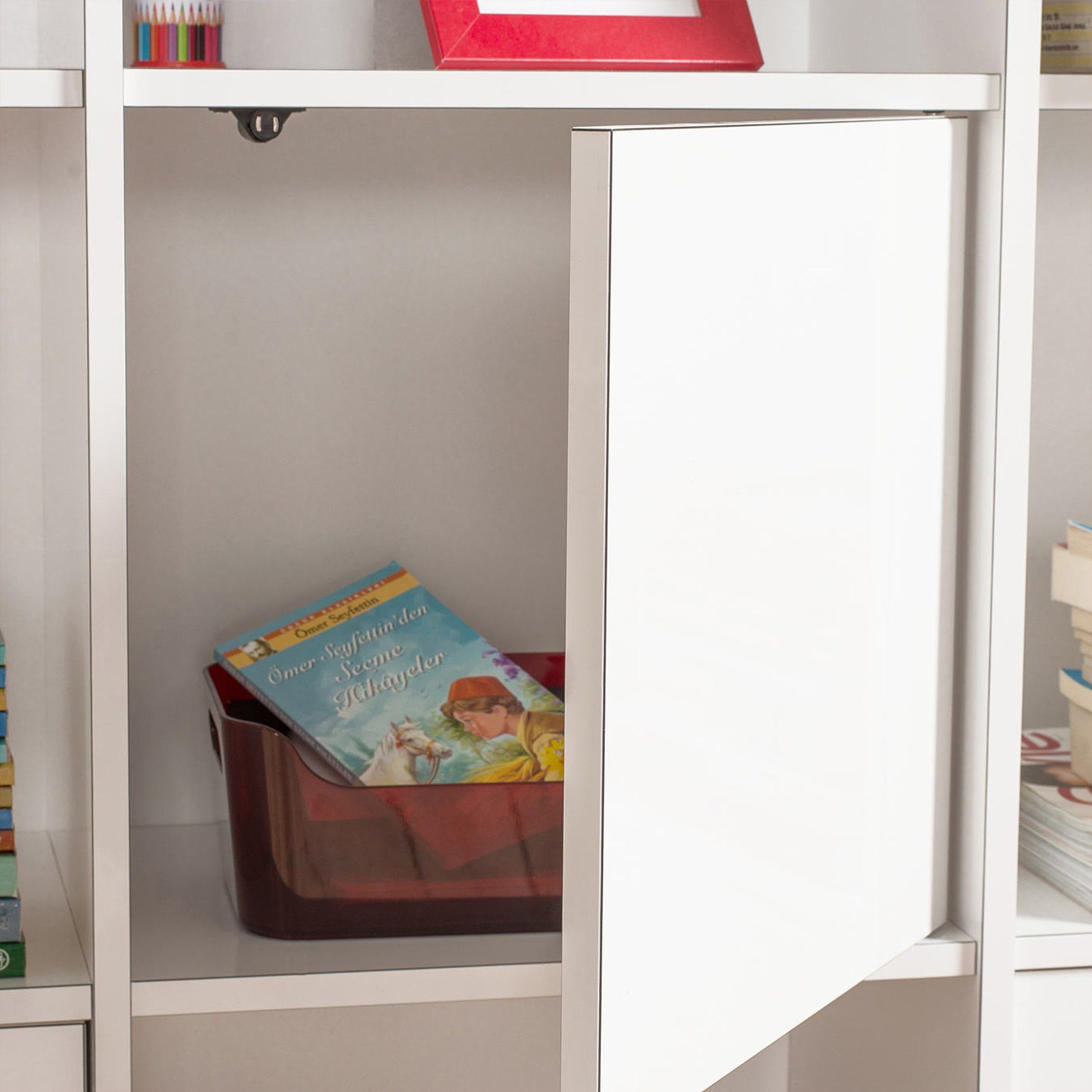 خزانة كتب بـ3 أبواب من إيفا-hbxfurniture-office-bookcases-image-9