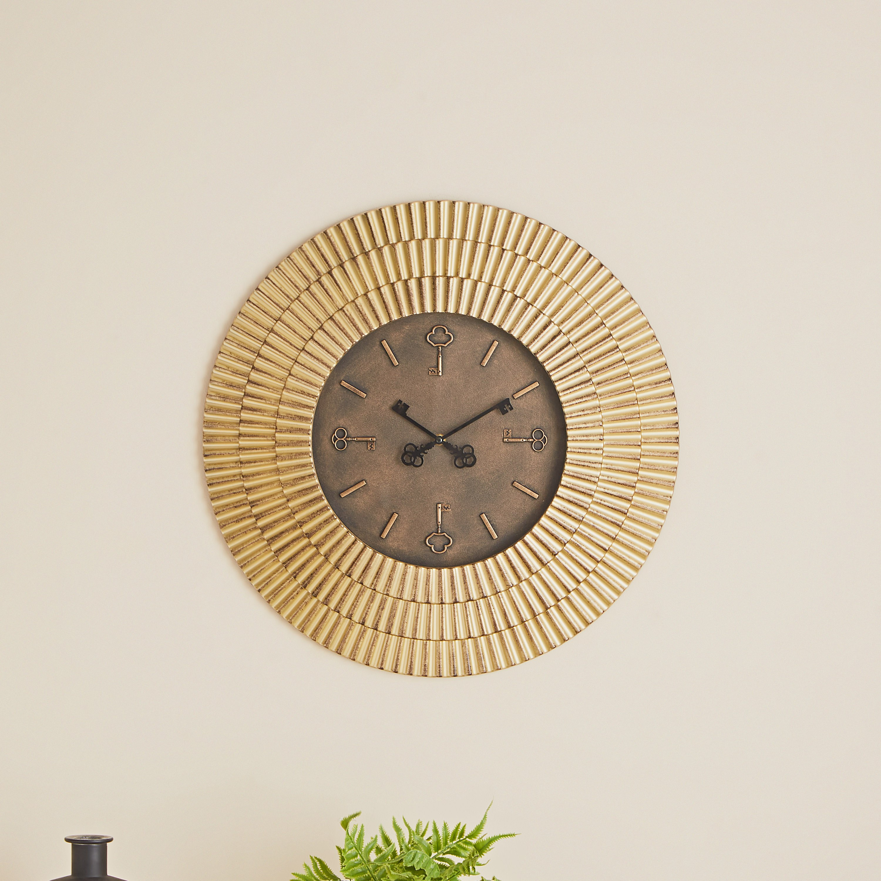 Burst & Keys Wall Clock - 56 cm-PROMO_HB_AE_B1G1_250925-image-1