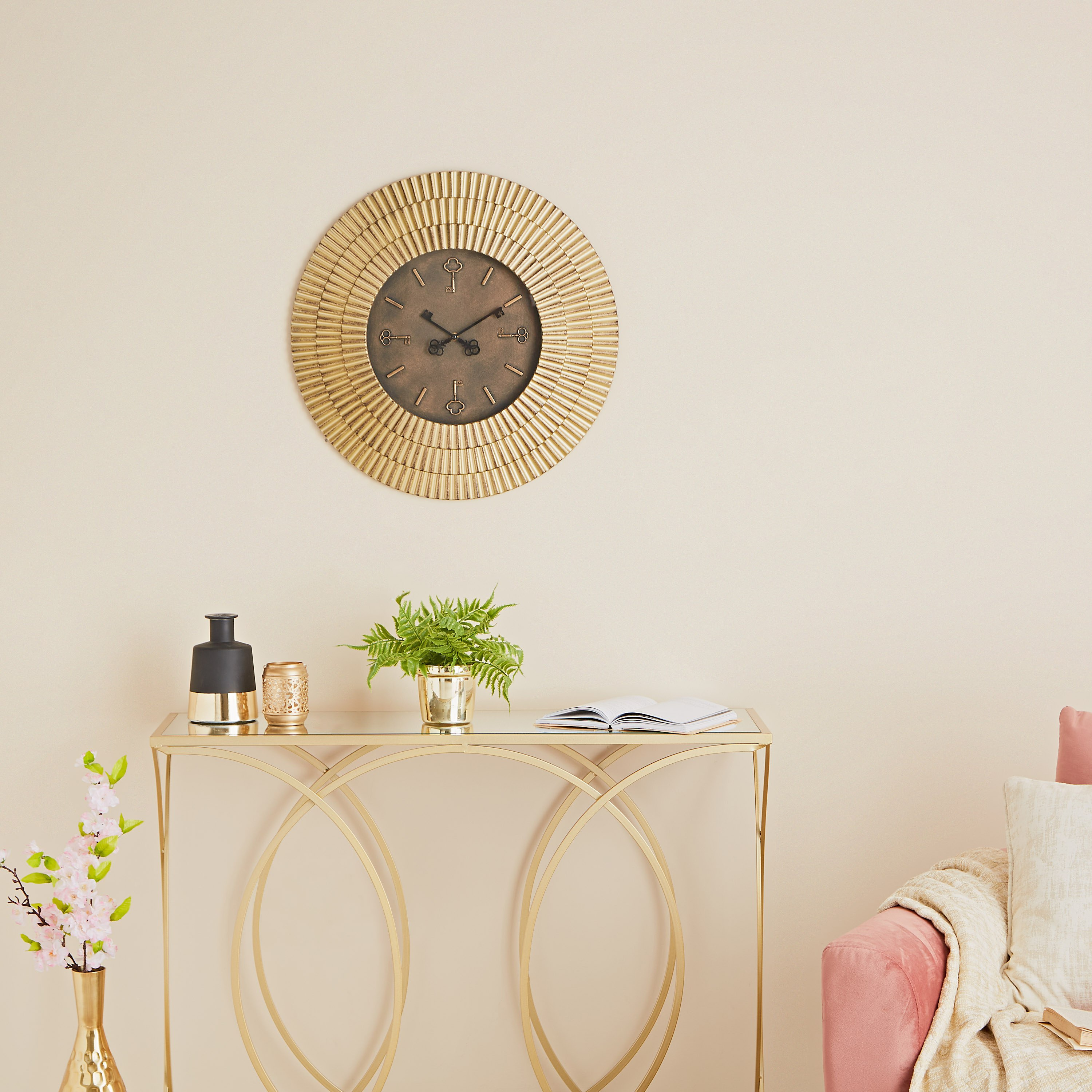 Burst & Keys Wall Clock - 56 cm-PROMO_HB_AE_B1G1_250925-image-4