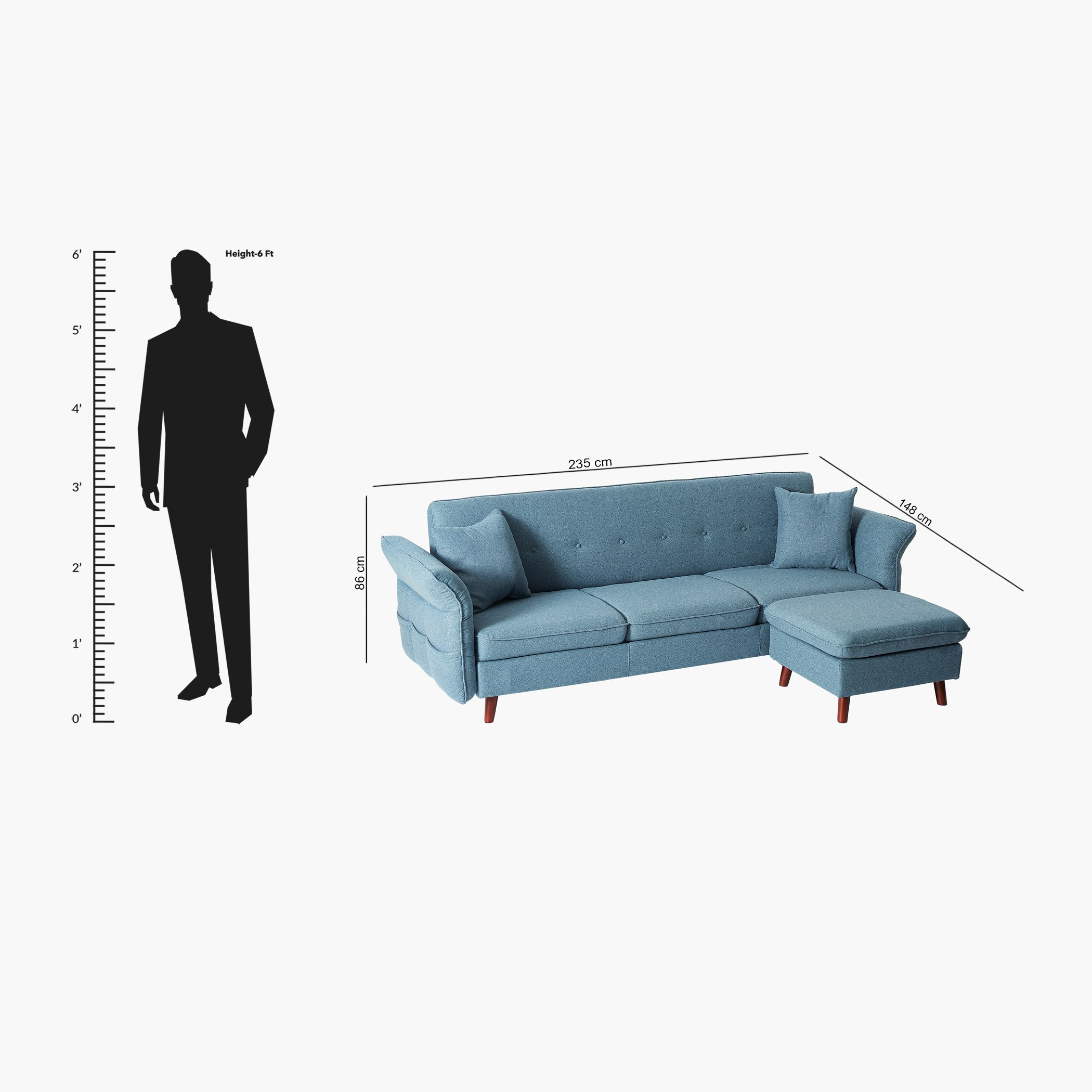 كنبة ركنية سرير بمواجهة يمين يسار مع وسادتين من ستايسي-hbxfurniture-livingroom-sofasandsofasets-image-12