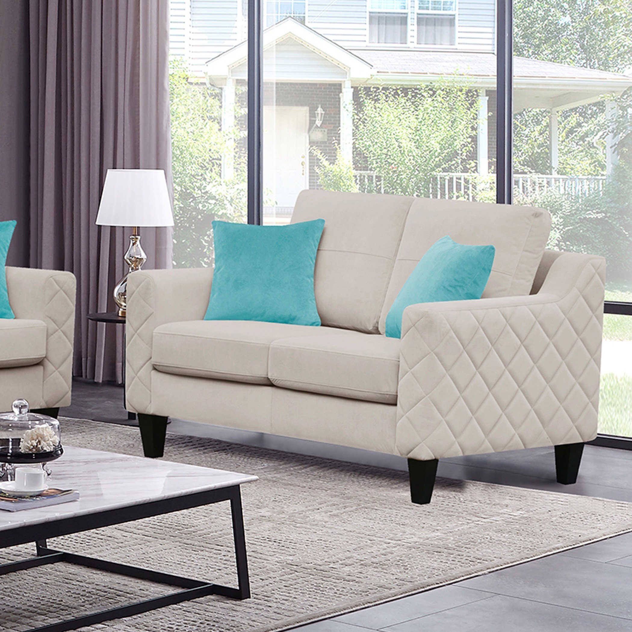 كنبة بمقعدين ووسادتين من أفيري-hbxlivingroom-sofasandarmchairs-sofas-image-1