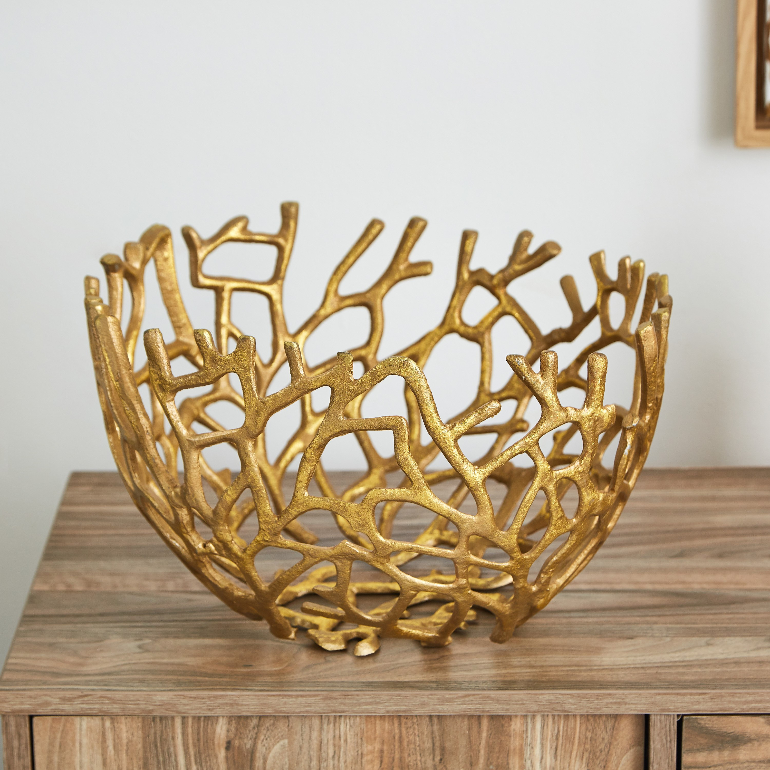 وعاء ديكور بتصميم فرع شجرة معدني من ميا - 33 سم-hbxhomeware-homedecor-figurinesandornaments-image-2