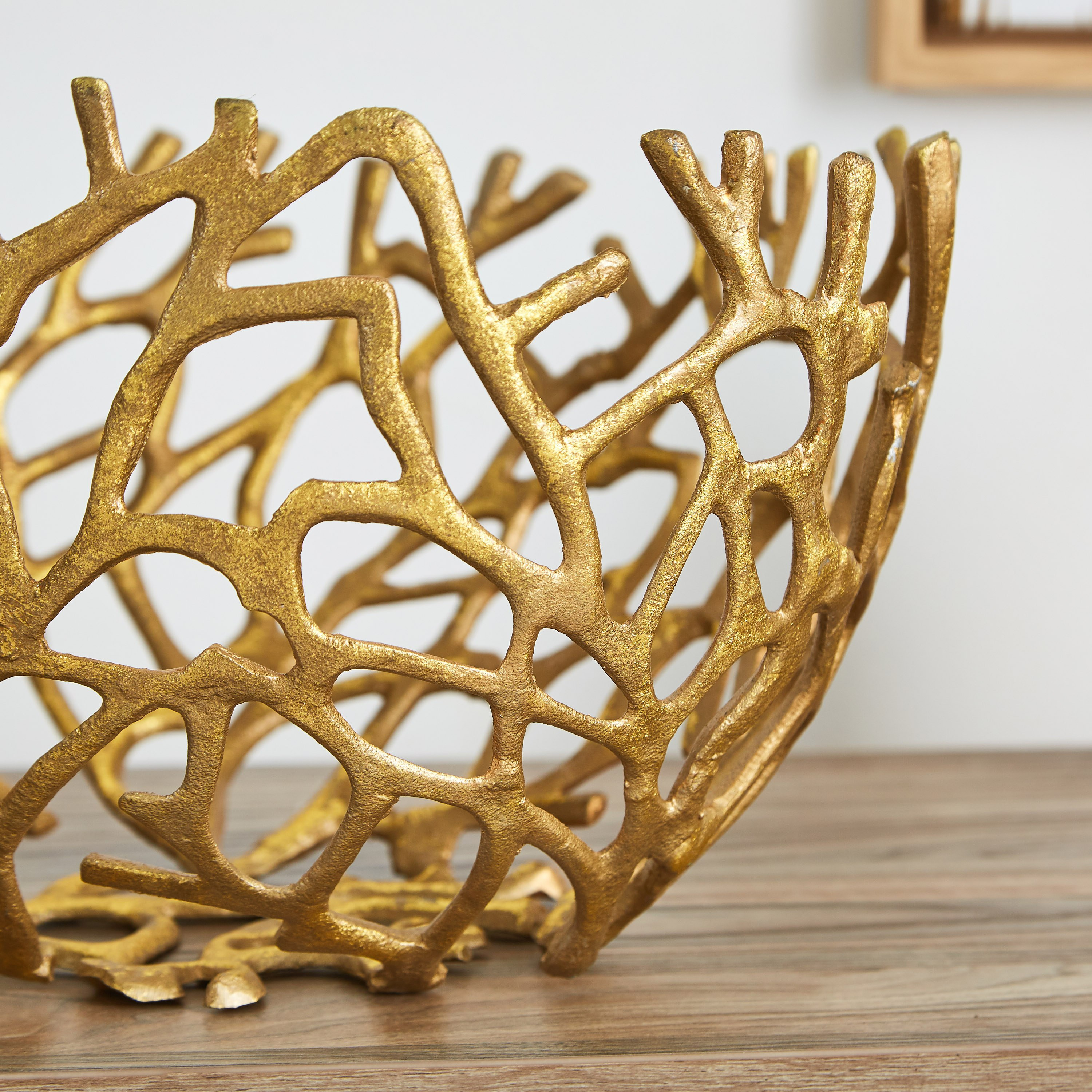 وعاء ديكور بتصميم فرع شجرة معدني من ميا - 33 سم-hbxhomeware-homedecor-figurinesandornaments-image-3