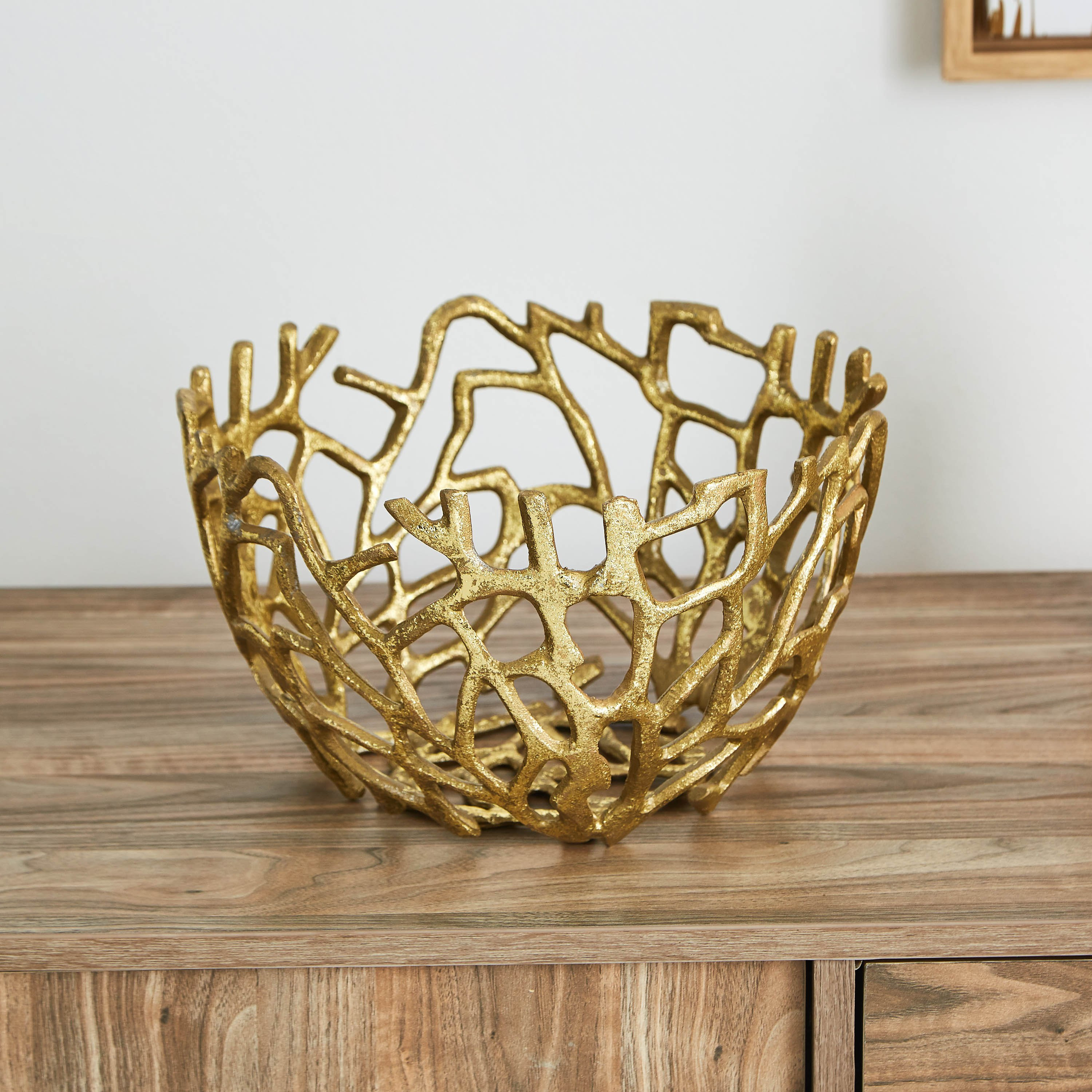 وعاء ديكور بتصميم فرع شجرة معدني من ميا - 28 سم-hbxhomeware-homedecor-figurinesandornaments-image-2
