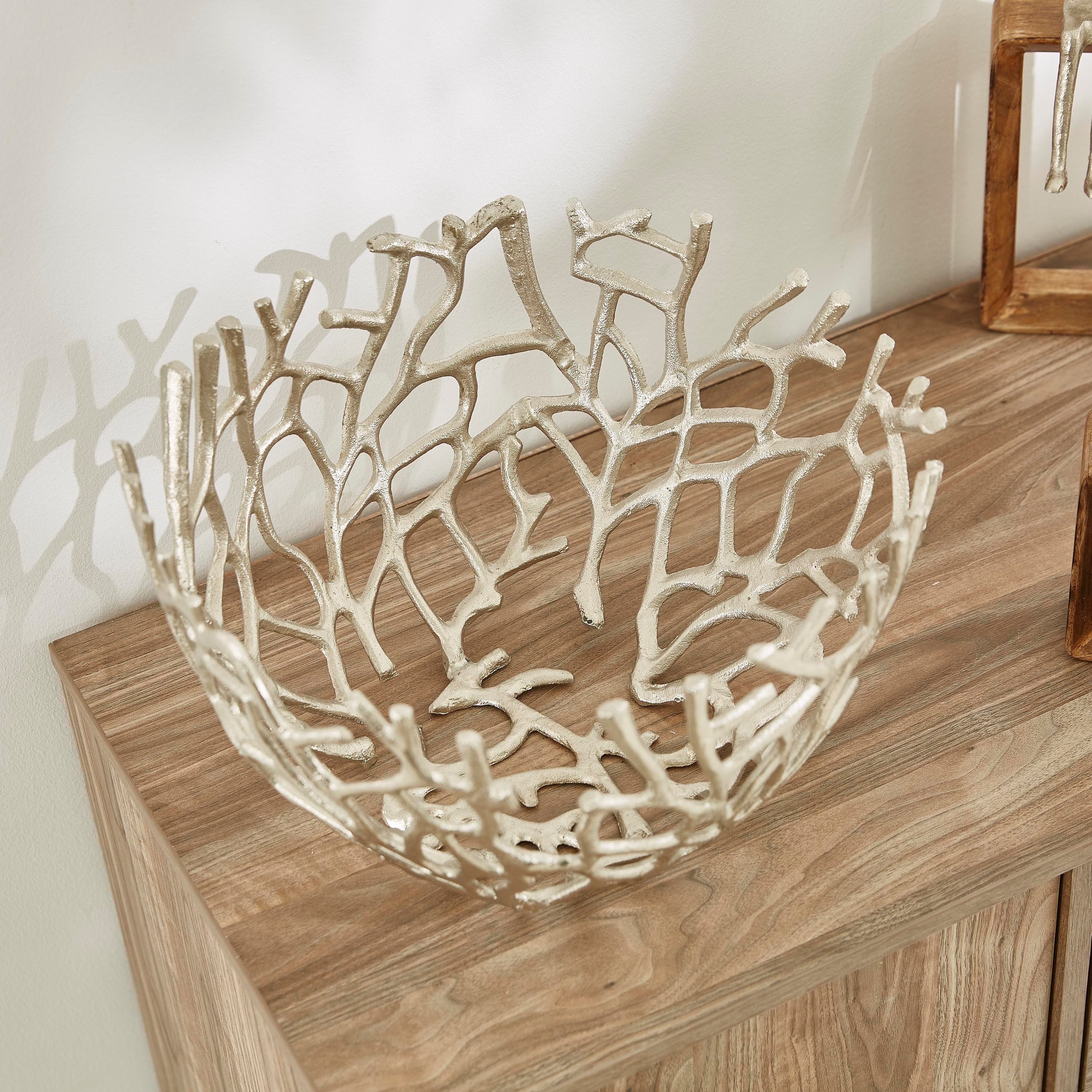 وعاء ديكور بتصميم فرع شجرة معدني من ميا - 33 سم-hbxhomeware-homedecor-figurinesandornaments-image-3