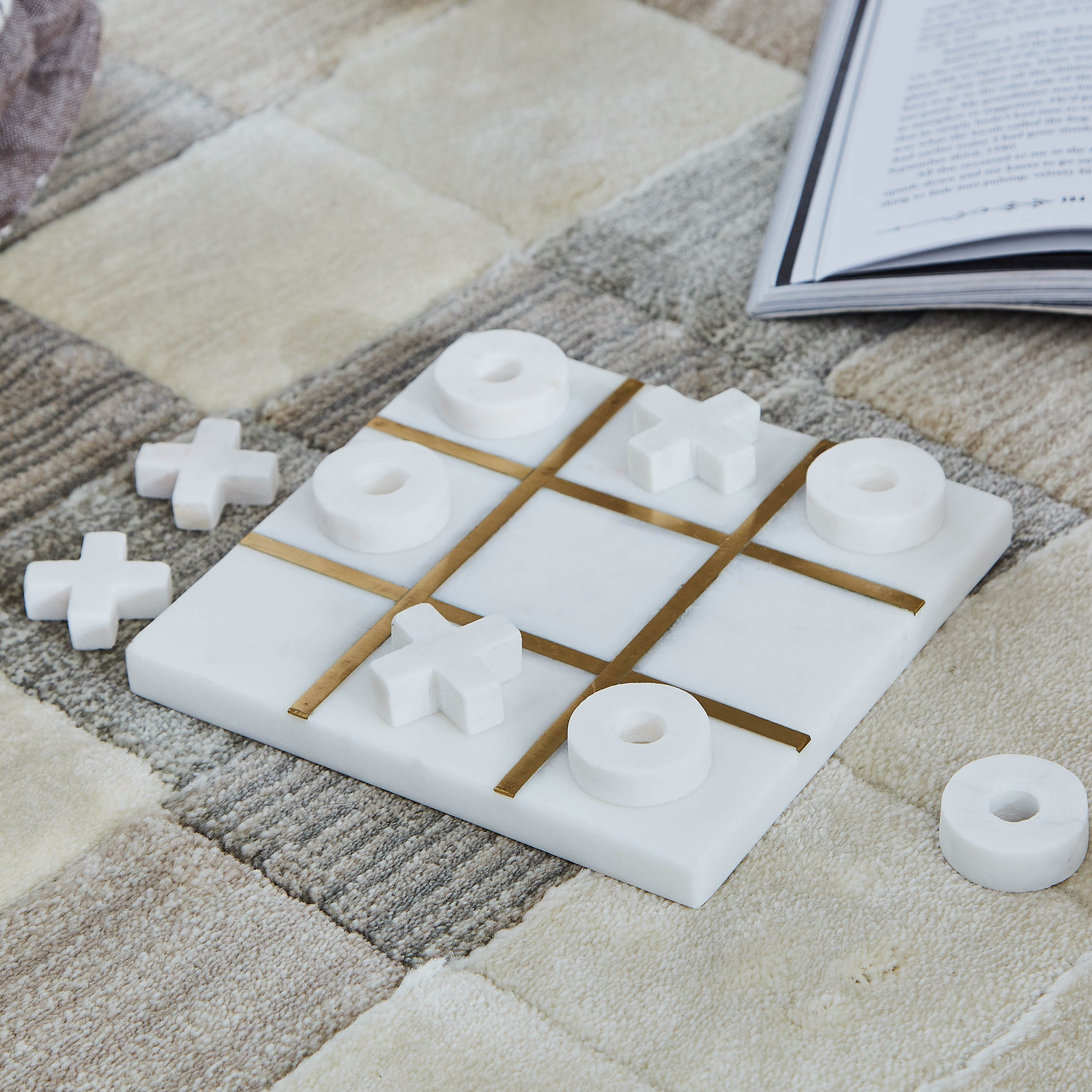 زينة لعبة تيك تاك تو رخامية من ميا -hbxhomeware-homedecor-figurinesandornaments-image-1