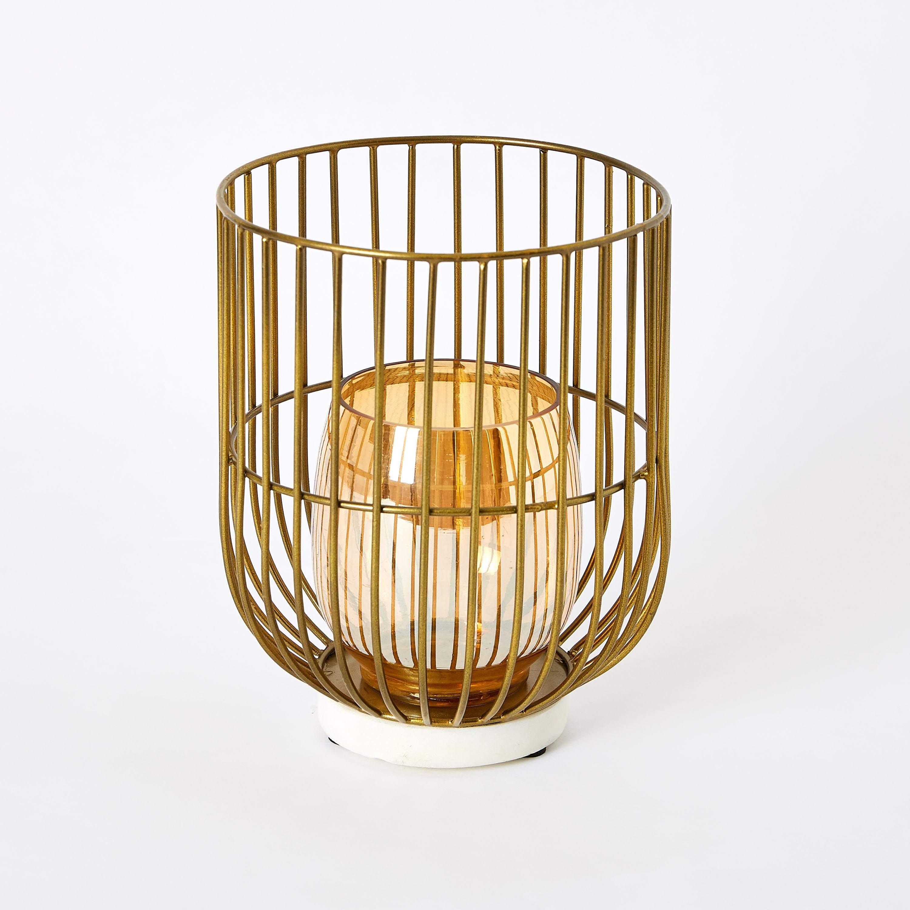 حامل شموع جالي مستقيم معدني من ميا- 22 سم-hbxlivingroom-decorandaccessories-candleholders-image-6