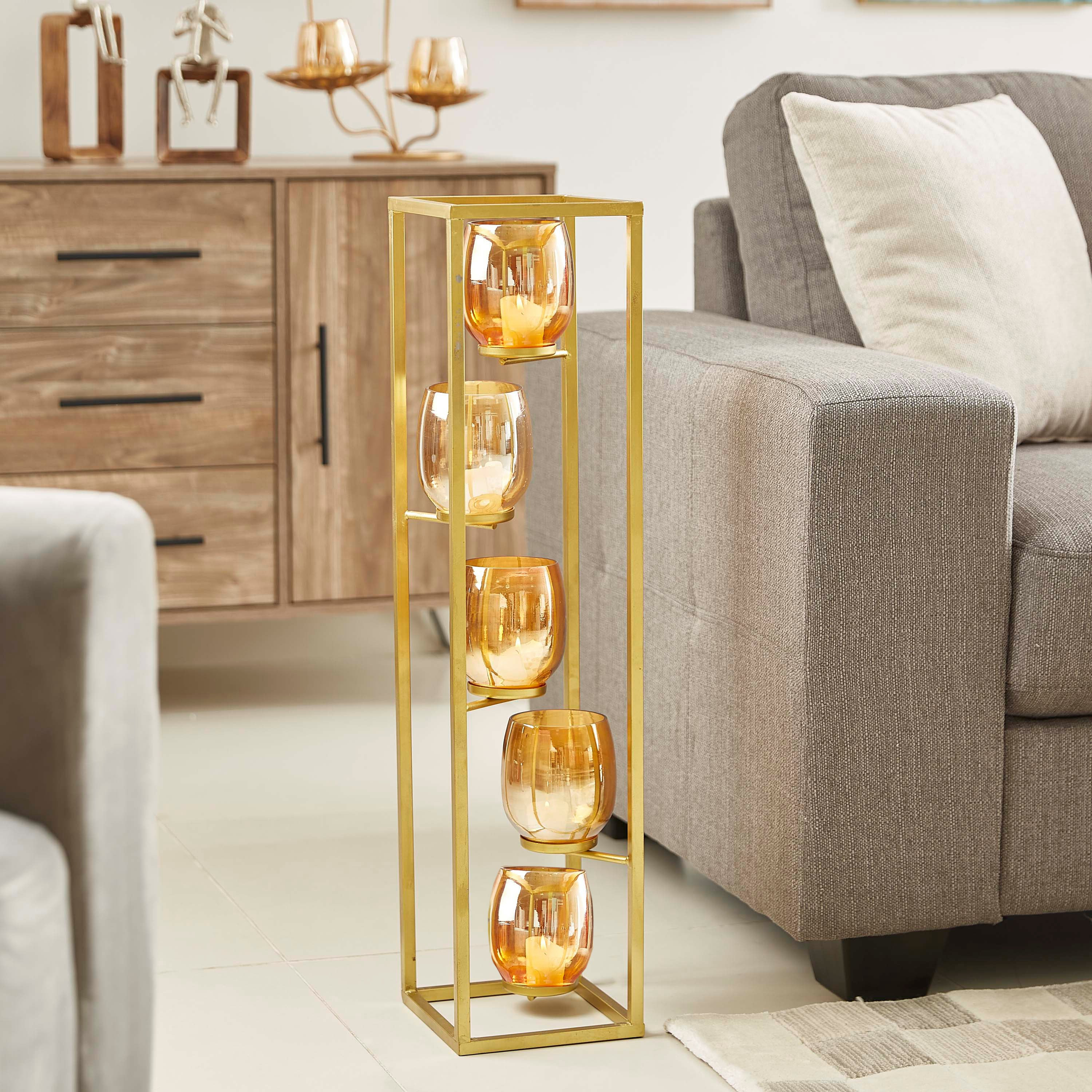 حامل شموع معدني من ميا - 76 سم-hbxlivingroom-decorandaccessories-candleholders-image-1
