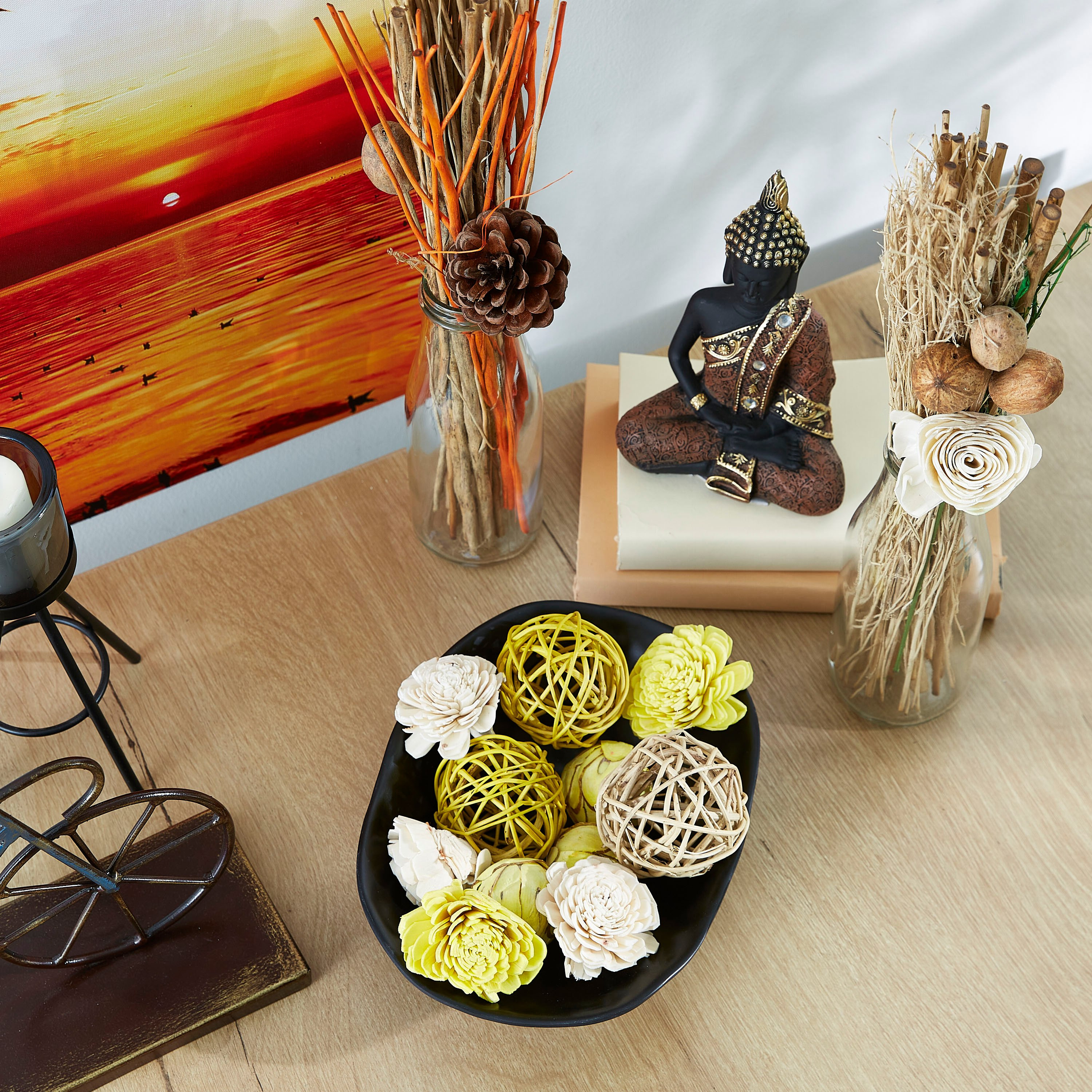 تزيينات وعاء في عبوة من ليفيا-hbxdecorandfurnishings-homeaccessories-artificialflowersandplants-image-5