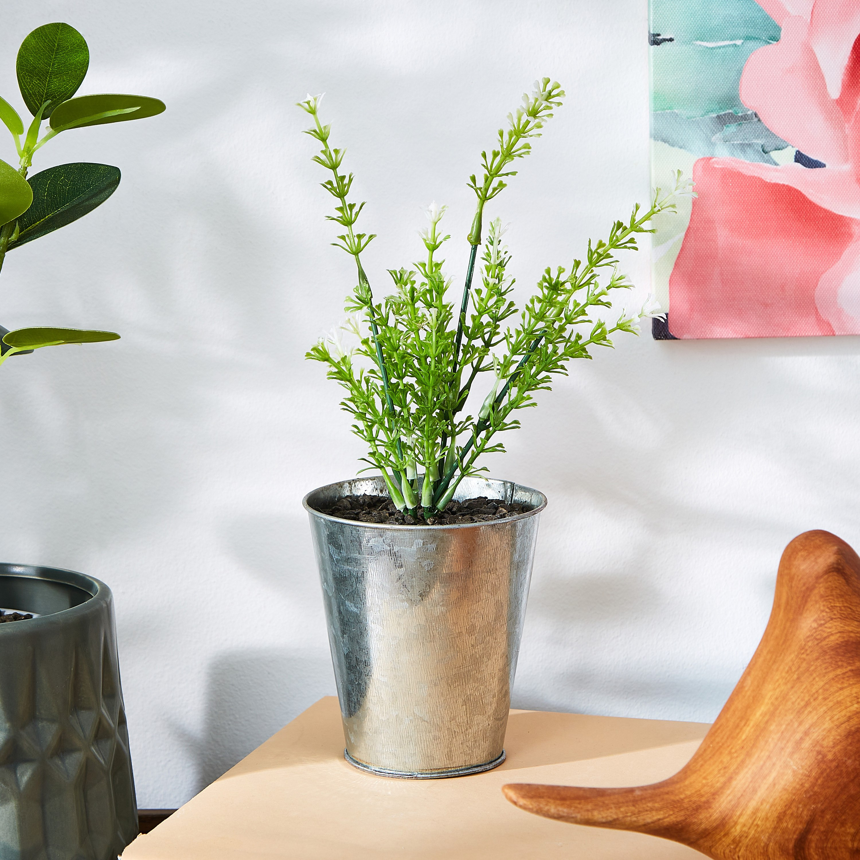 شجيرة خضراء في إصيص من ليفا-hbxdecorandfurnishings-homeaccessories-artificialflowersandplants-image-1