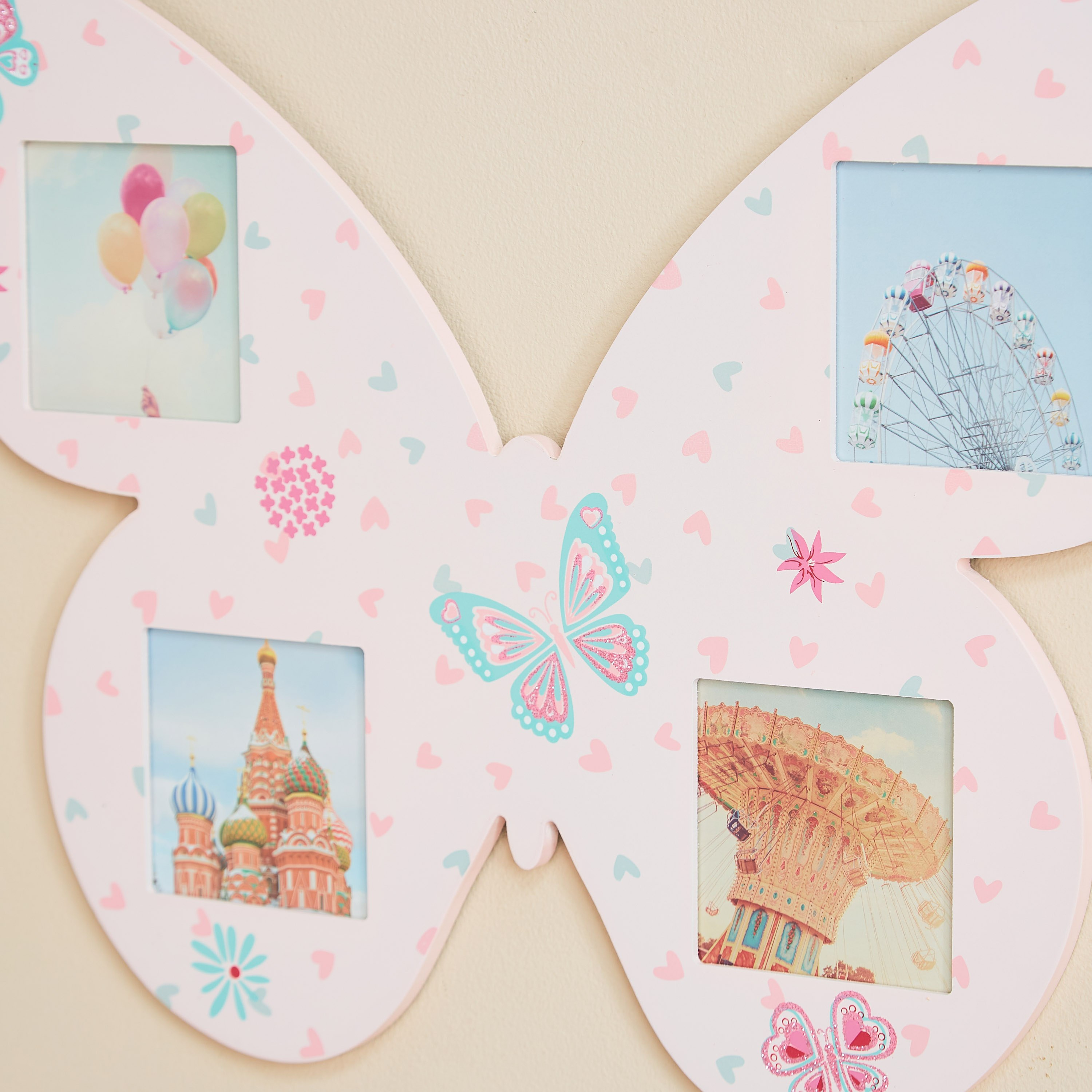 برواز صور بطبعات الفراشة - 47x32x0.8 سم-hbxhomeware-hbxkidsandyouth-image-3