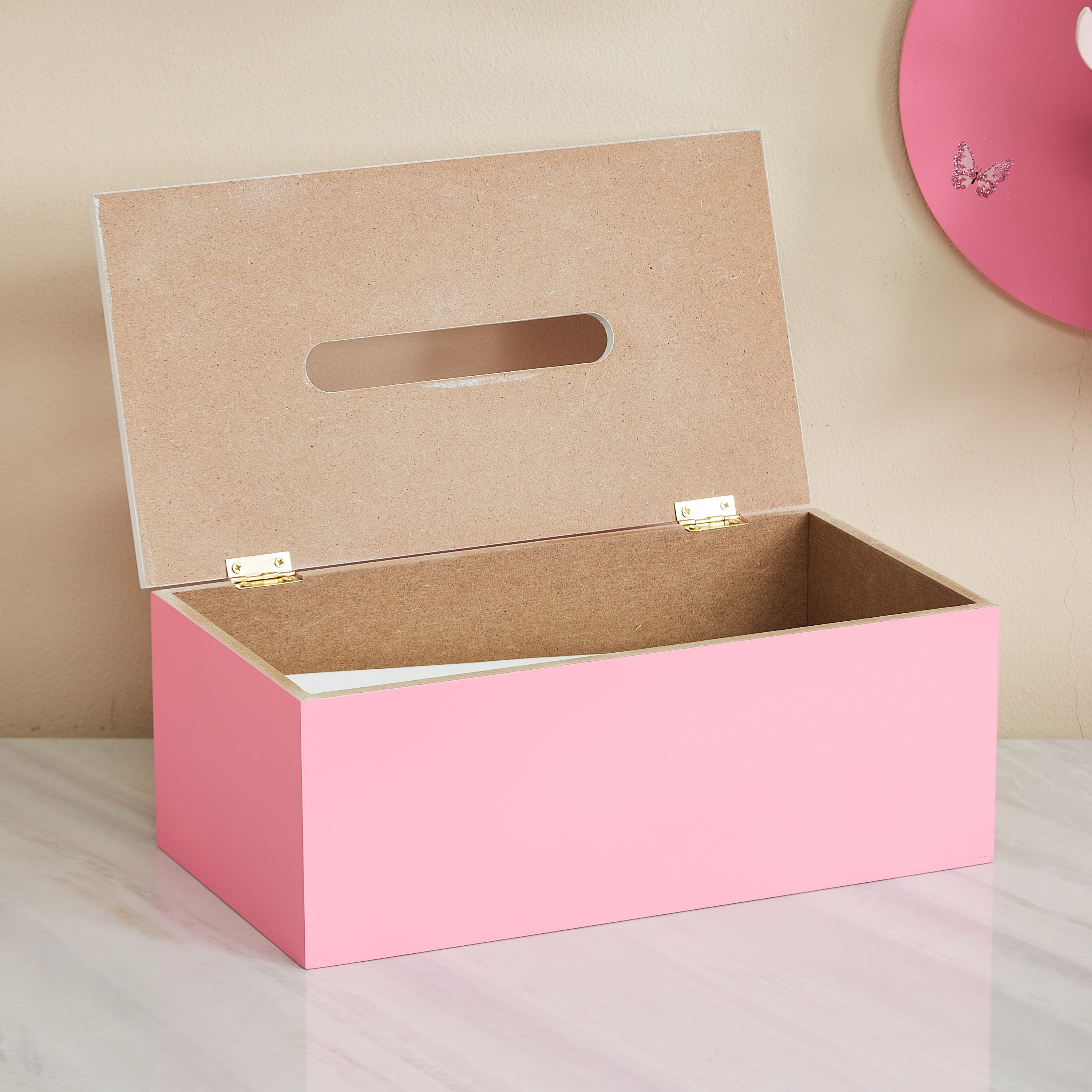 مناديل بطبعات فراشة لامعة - 24 × 14 × 9 سم-hbxhomeware-hbxkidsandyouth-image-2
