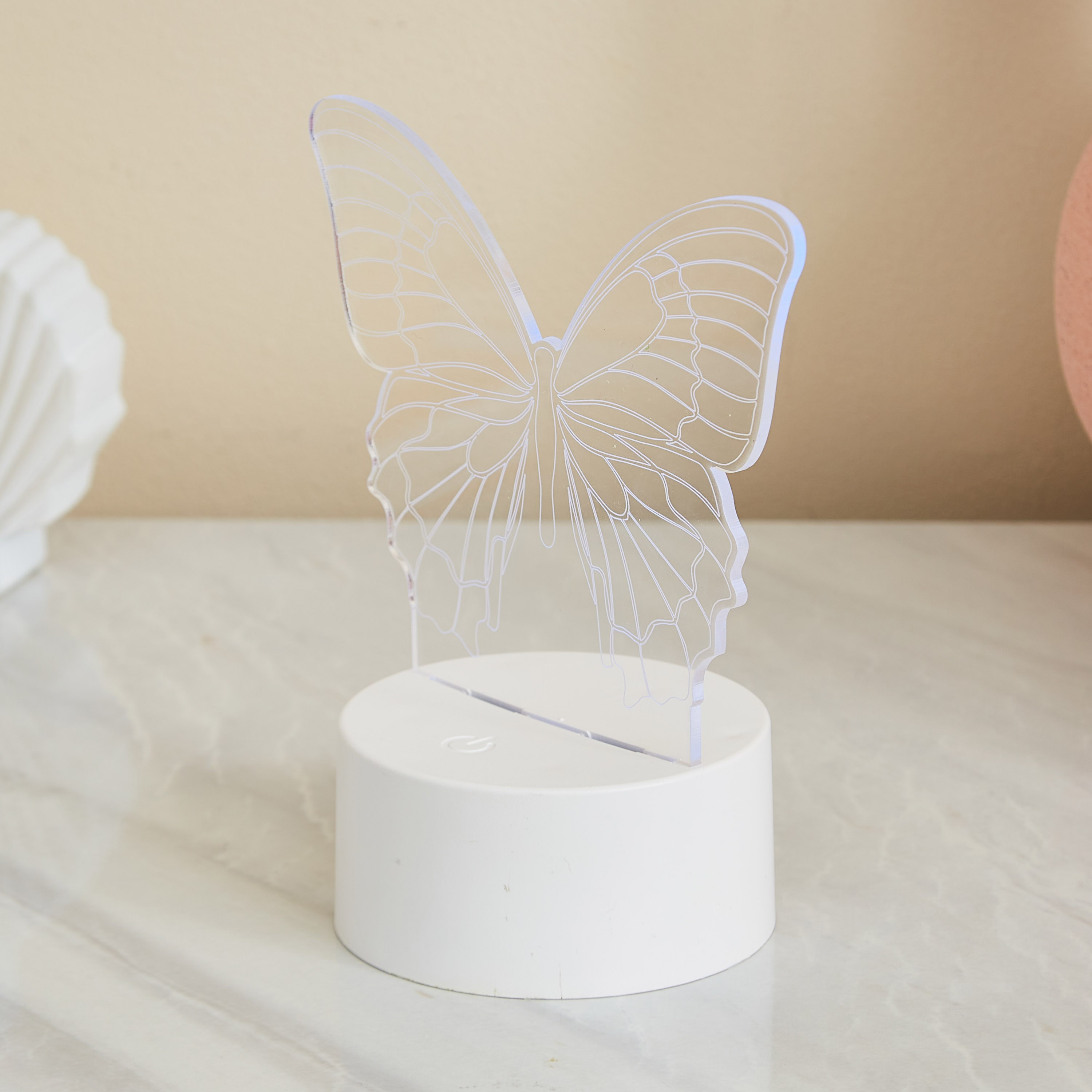 ديكور بإضاءة إل إي دي على شكل فراشة - 8.5x8.5x16 سم-hbxhomeware-hbxkidsandyouth-image-6