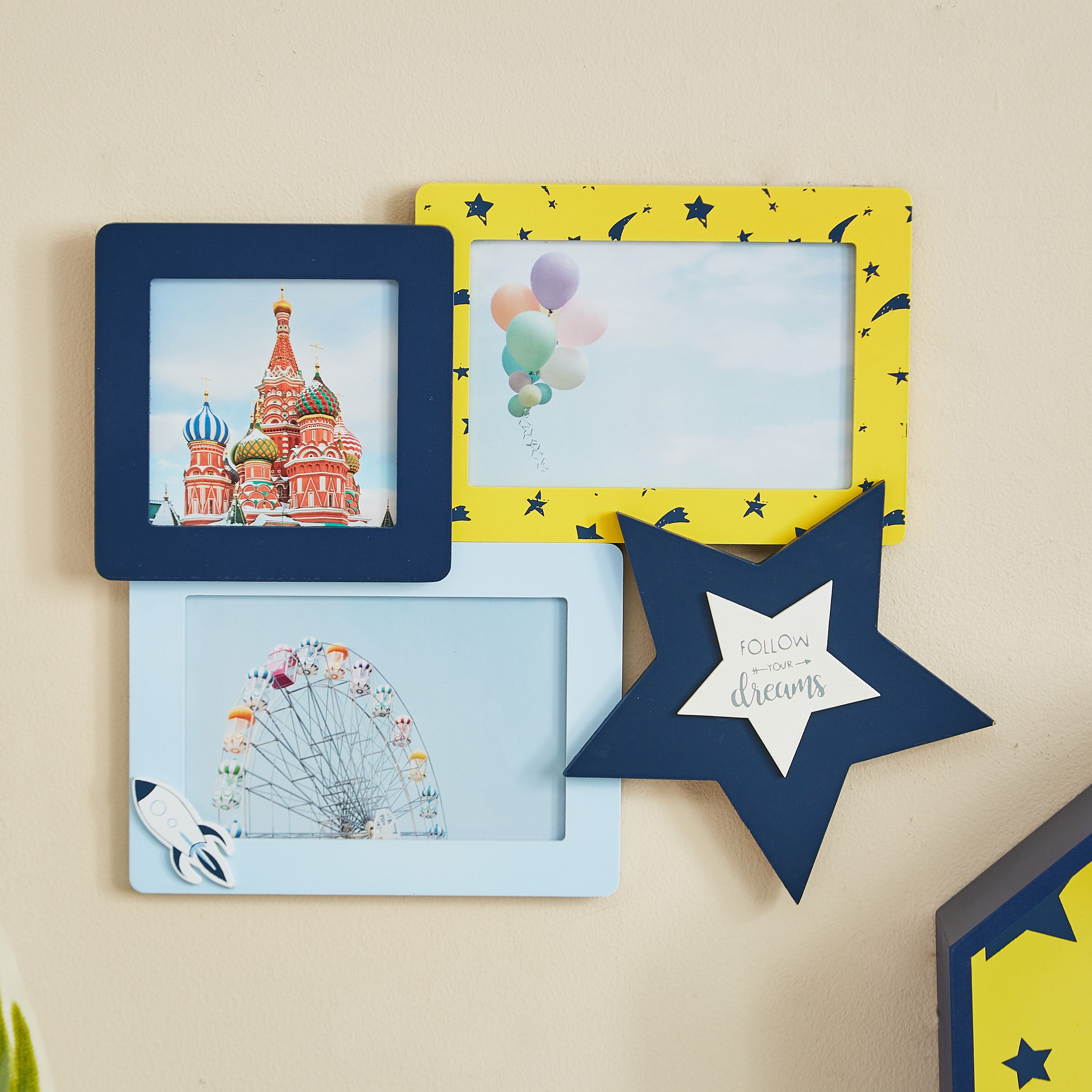 برواز صور من جلاكسي - 34x26x1 سم-hbxhomeware-hbxkidsandyouth-image-1