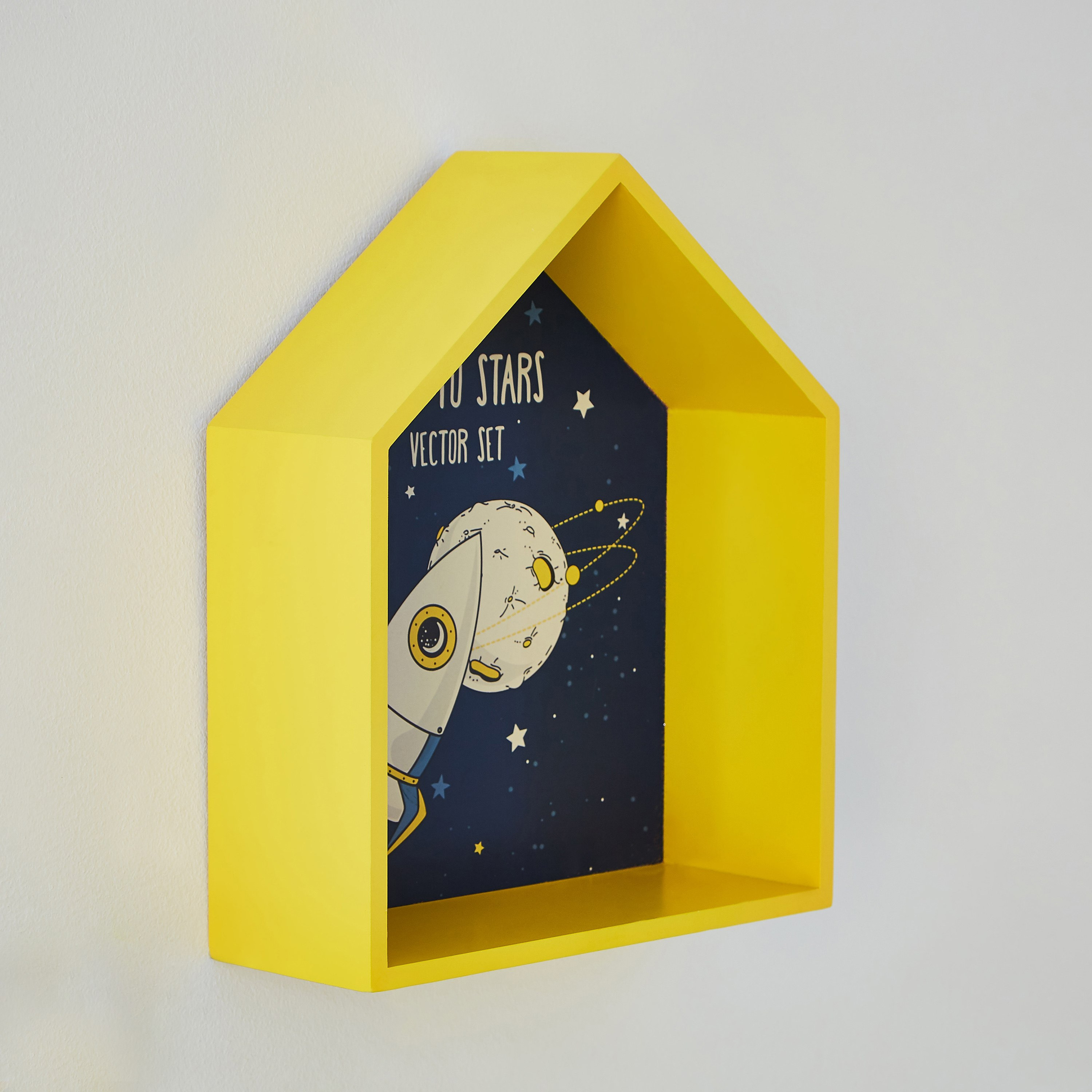 رف حائط بطبعات من جلاكسي  24x8.5x28.5 سم-hbxhomeware-hbxkidsandyouth-image-2