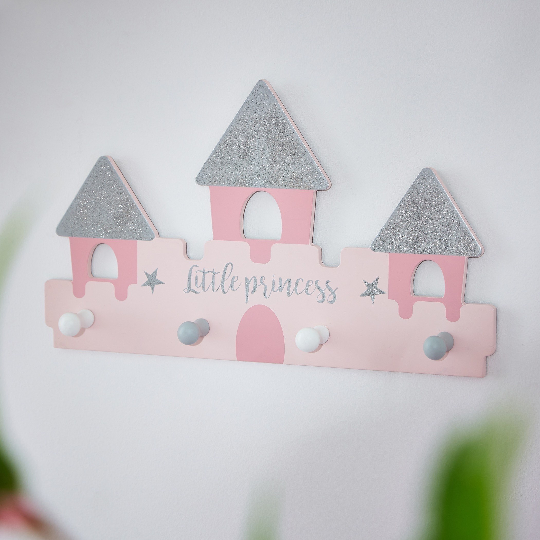 Castle Glitter Wall Hooks-hbxhomeware-hbxkidsandyouth-image-1