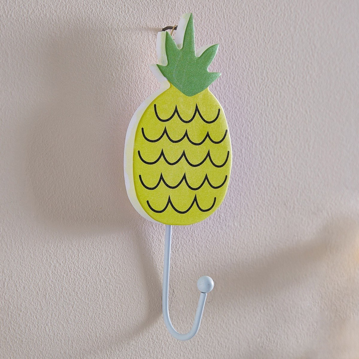 Pineapple Printed Wall Hook-hbxhomeware-hbxkidsandyouth-image-1