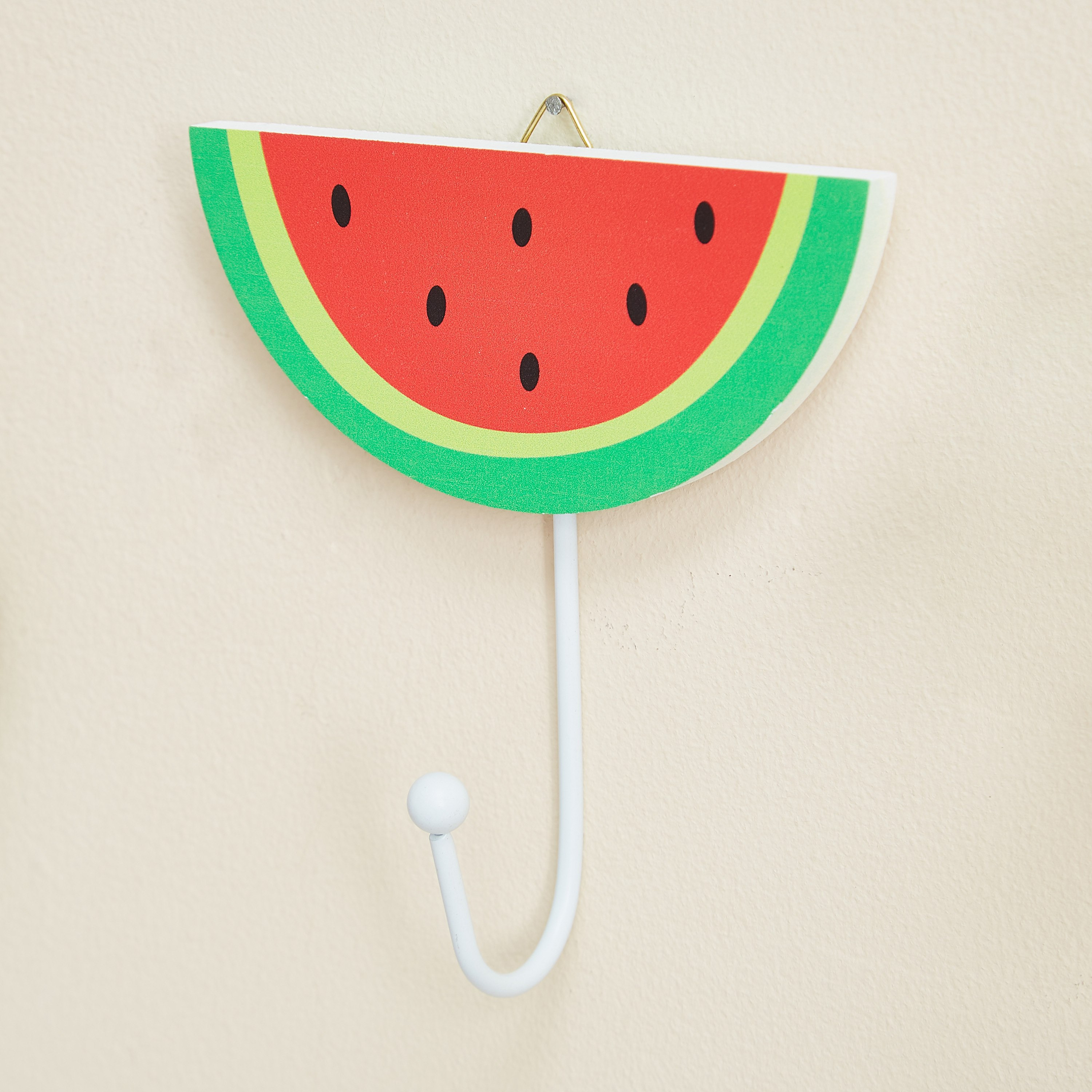 خطاف حائط بطبعات بطيخ - 12 × 4 × 13 سم-hbxhomeware-hbxkidsandyouth-image-1
