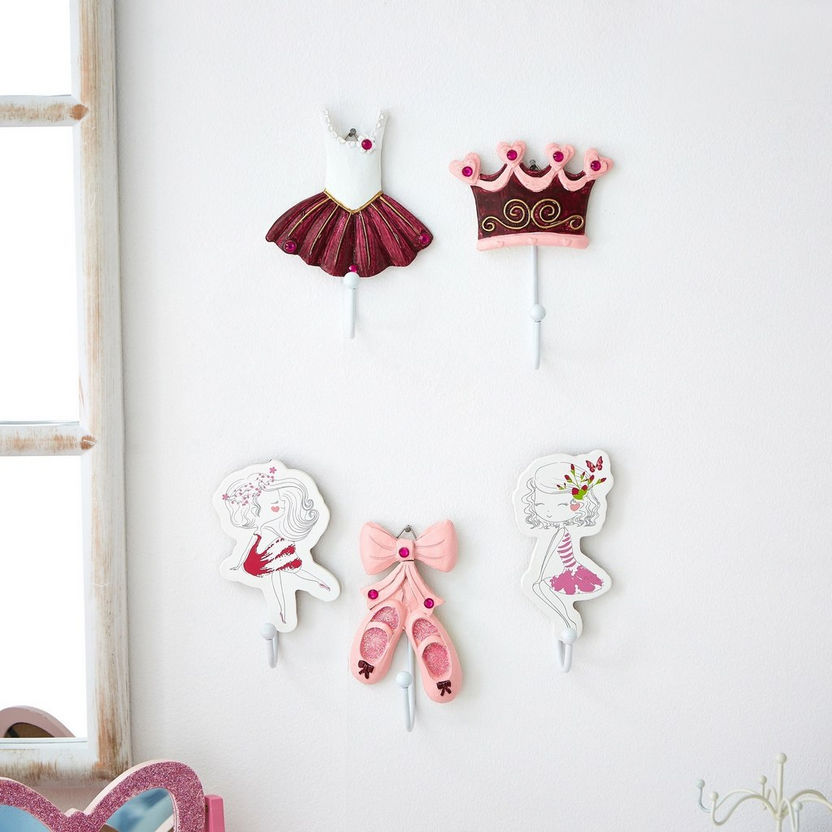 Butterfly Princess Wall Hook-Hooks-image-1