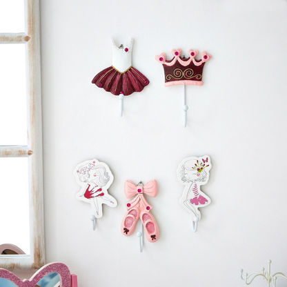 Butterfly Floral Princess Wall Hook