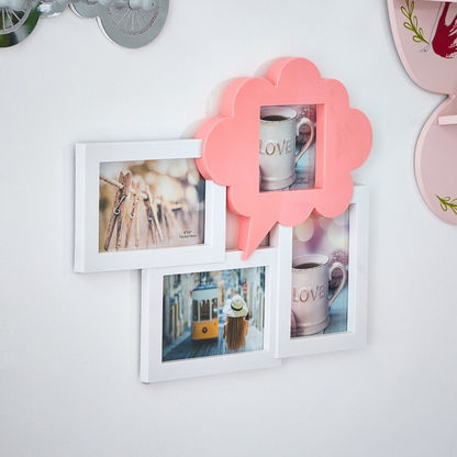 Cloud 4-Photo Collage Frame