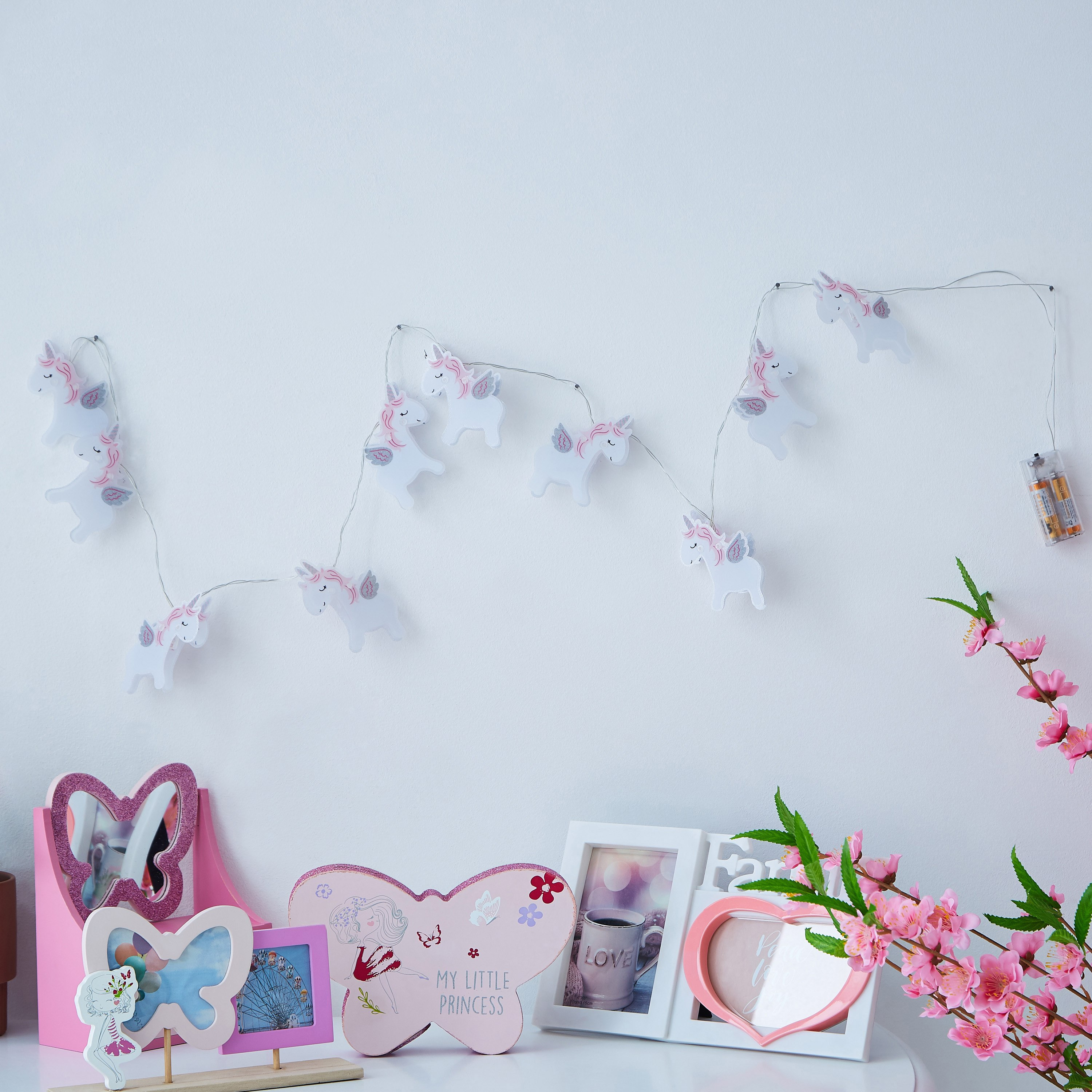 حبل إضاءة بلمبات أل إي دي بيضاء بتصميم يونيكورن - 175 سم-hbxhomeware-lighting-decorativesandstringlights-image-2