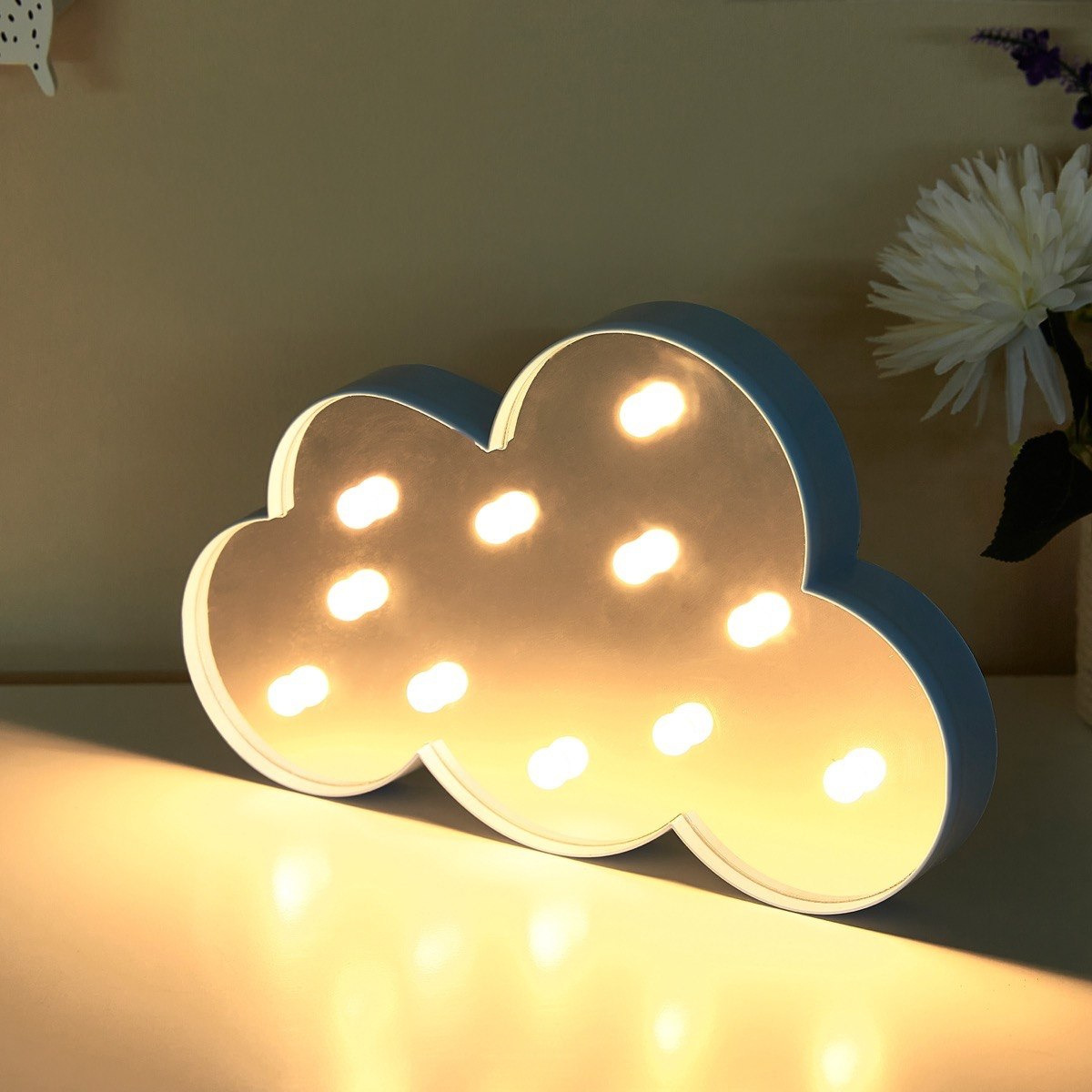 Cloud Warm White LED Wall Decoration-hbxhomeware-hbxkidsandyouth-image-2
