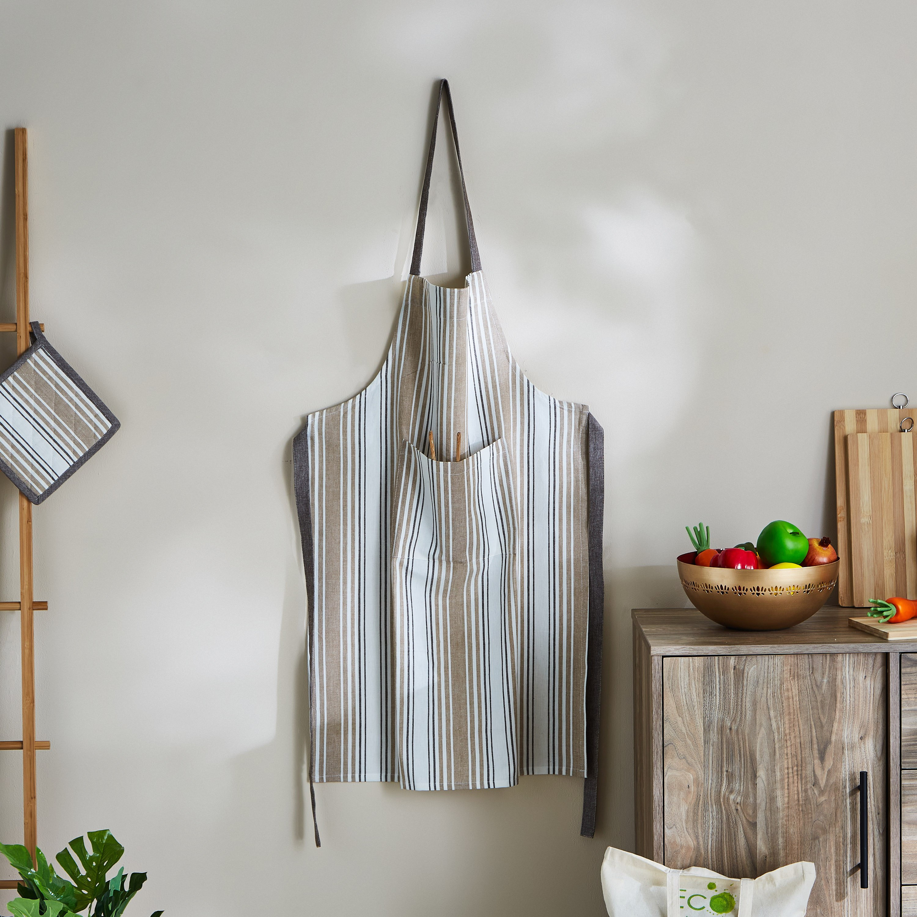 مئزر قطني بخيوط مصبوغة من آشر-hbxhomeware-kitchenware-kitchenlinens-image-1