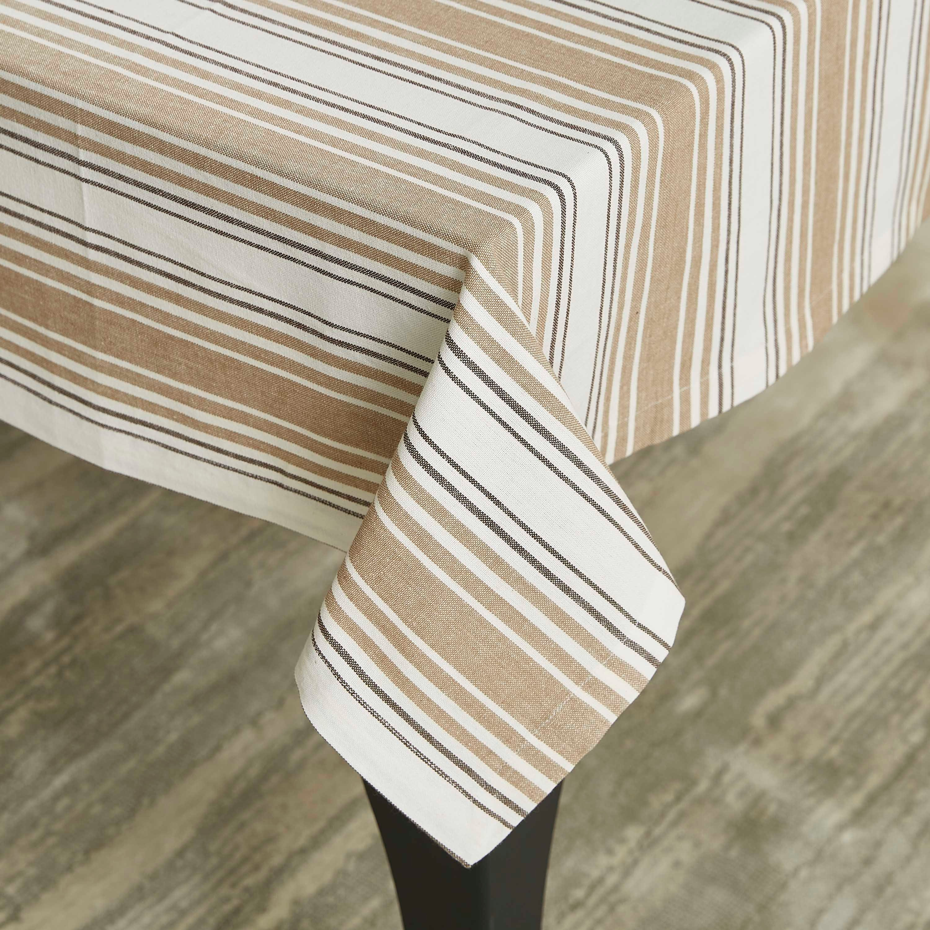 مفرش طاولة قطني بخيوط مصبوغة من آشر-hbxdecorandfurnishings-homefurnishings-tablelinens-image-1