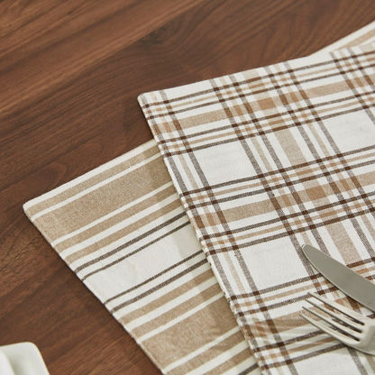Asher Yarn Dyed Cotton Reversible Placemat - Set of 2