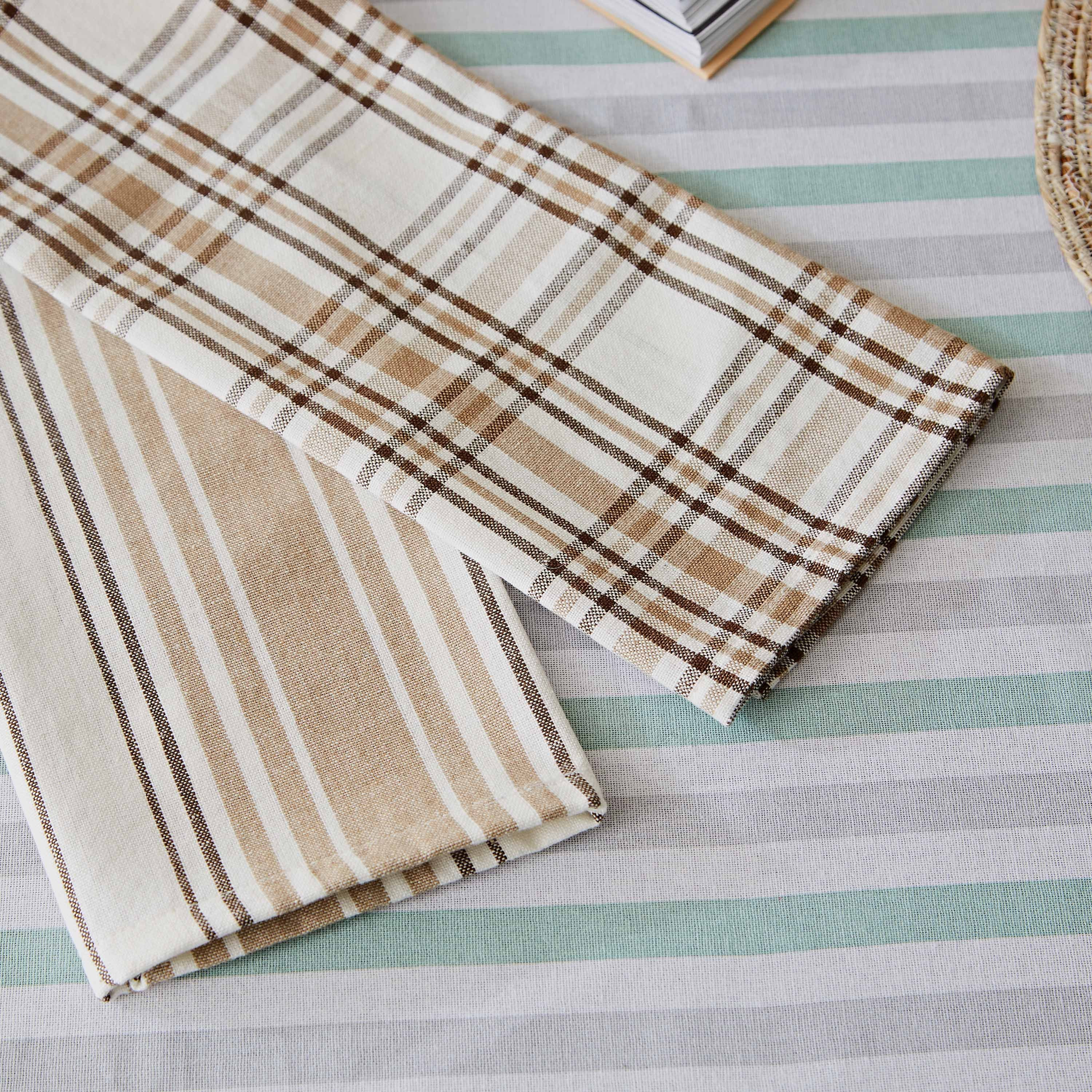Asher 2-Piece Yarn Dyed Cotton Napkin Set - 40x40 cm-hbxdecorandfurnishings-homefurnishings-tablelinens-image-2