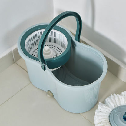 Quick Spin Mop Bucket with 2 Refills - 8 L