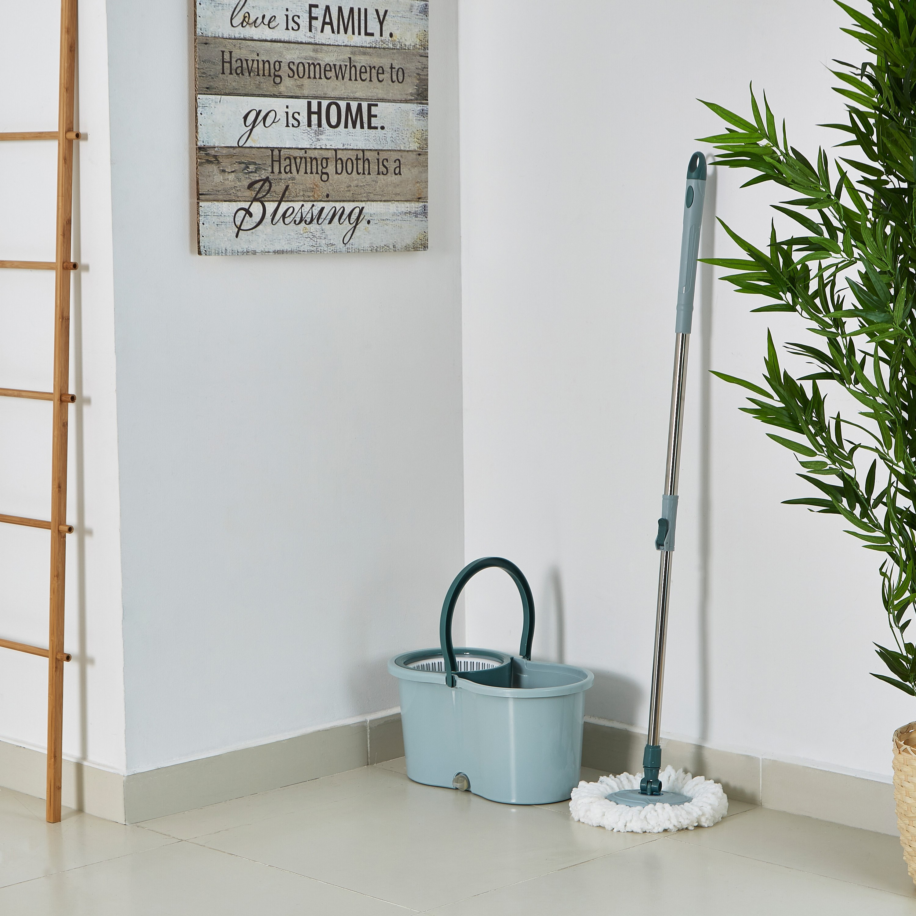 Quick Spin Mop Bucket with 2 Refills - 8 L-PROMO_HB_AE_B1G1_250925-image-7