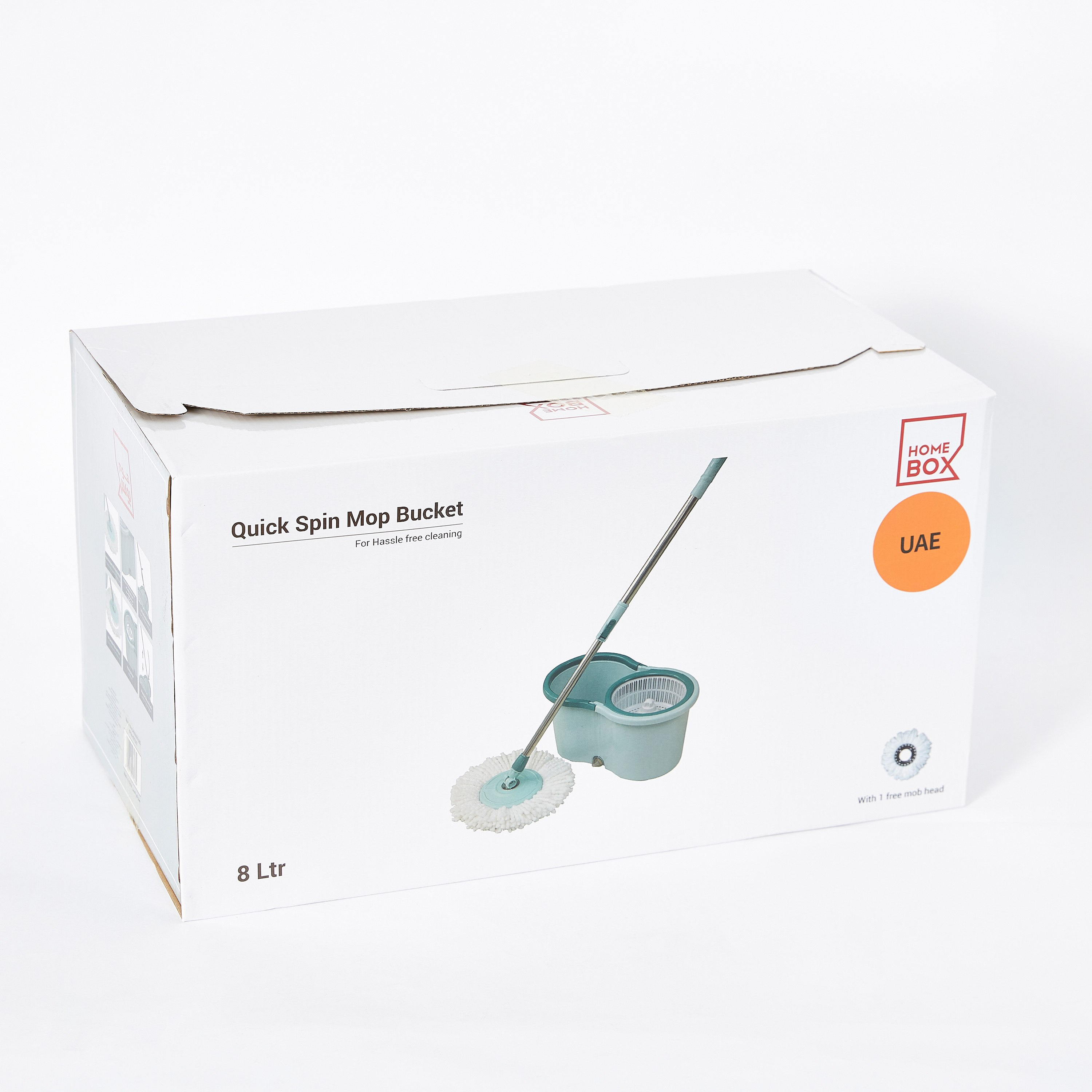 Quick Spin Mop Bucket with 2 Refills - 8 L-PROMO_HB_AE_B1G1_250925-image-8