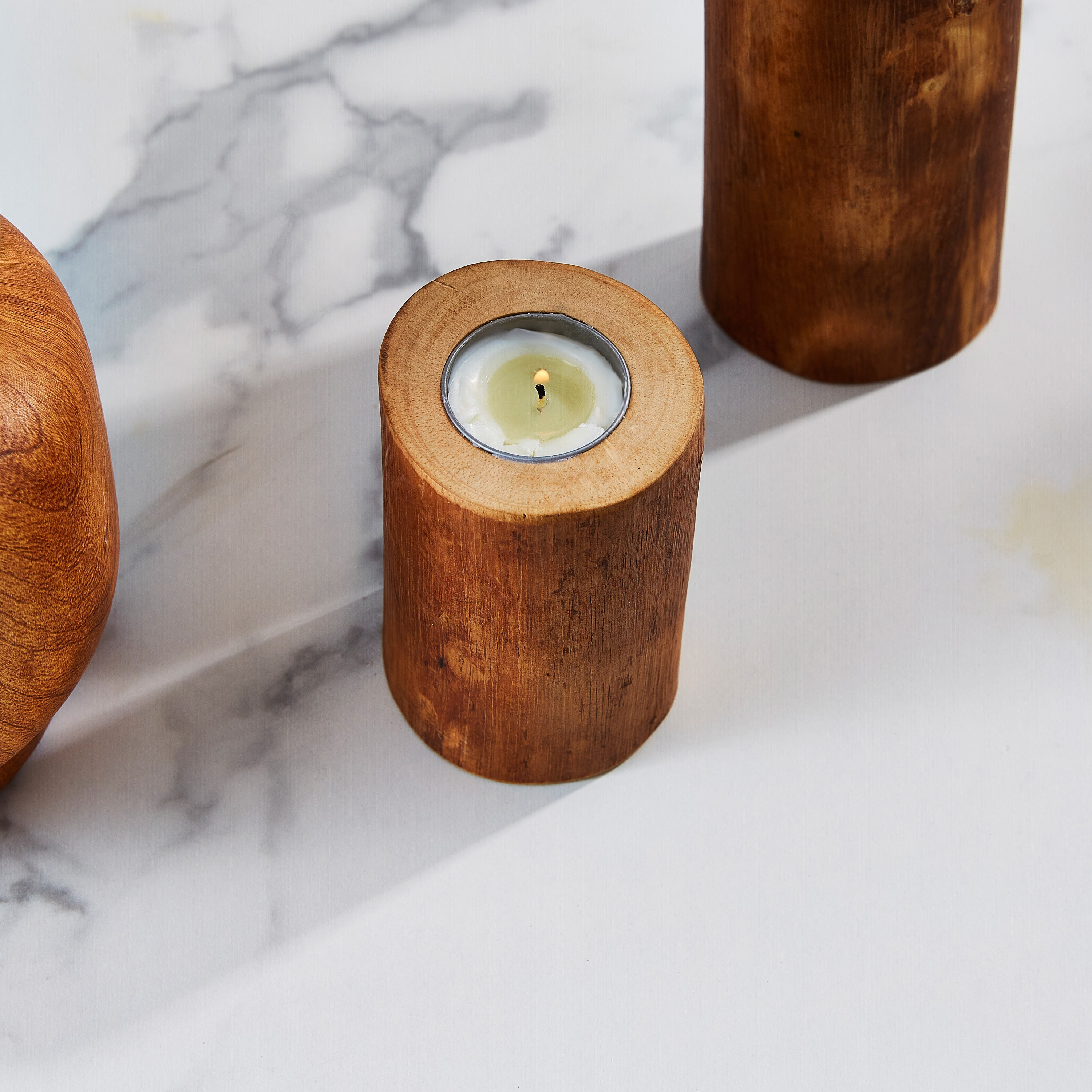 Hazel Wooden Tealight Holder-hbxlivingroom-decorandaccessories-candleholders-image-2