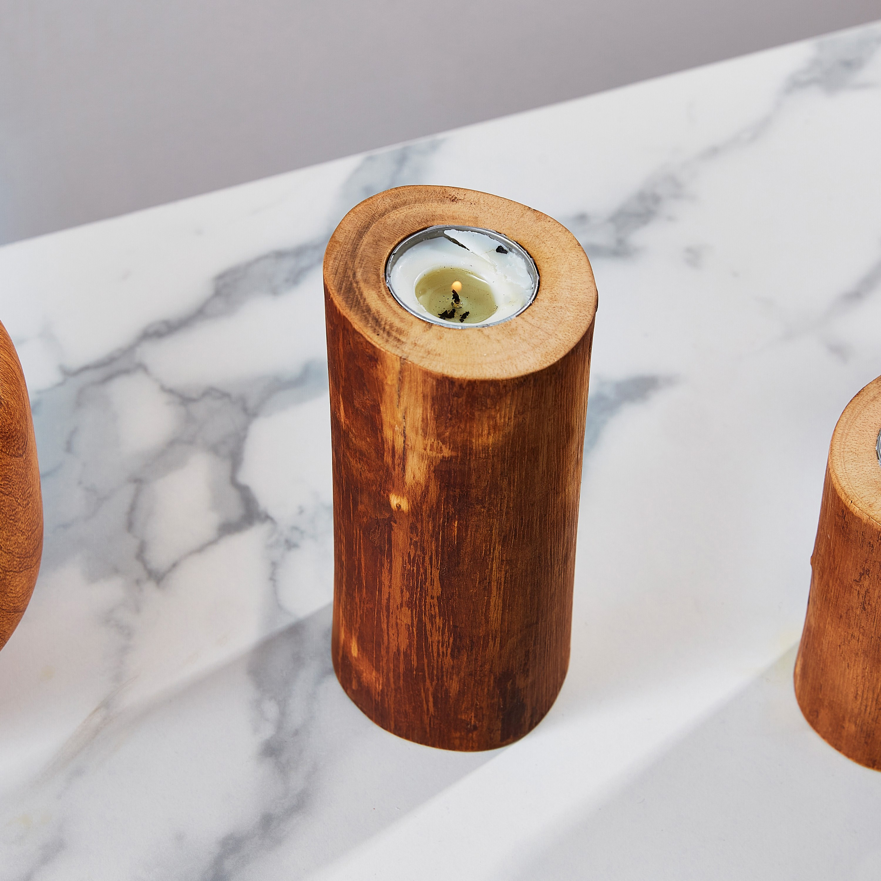 Hazel Wooden Tealight Holder-hbxlivingroom-decorandaccessories-candleholders-image-2