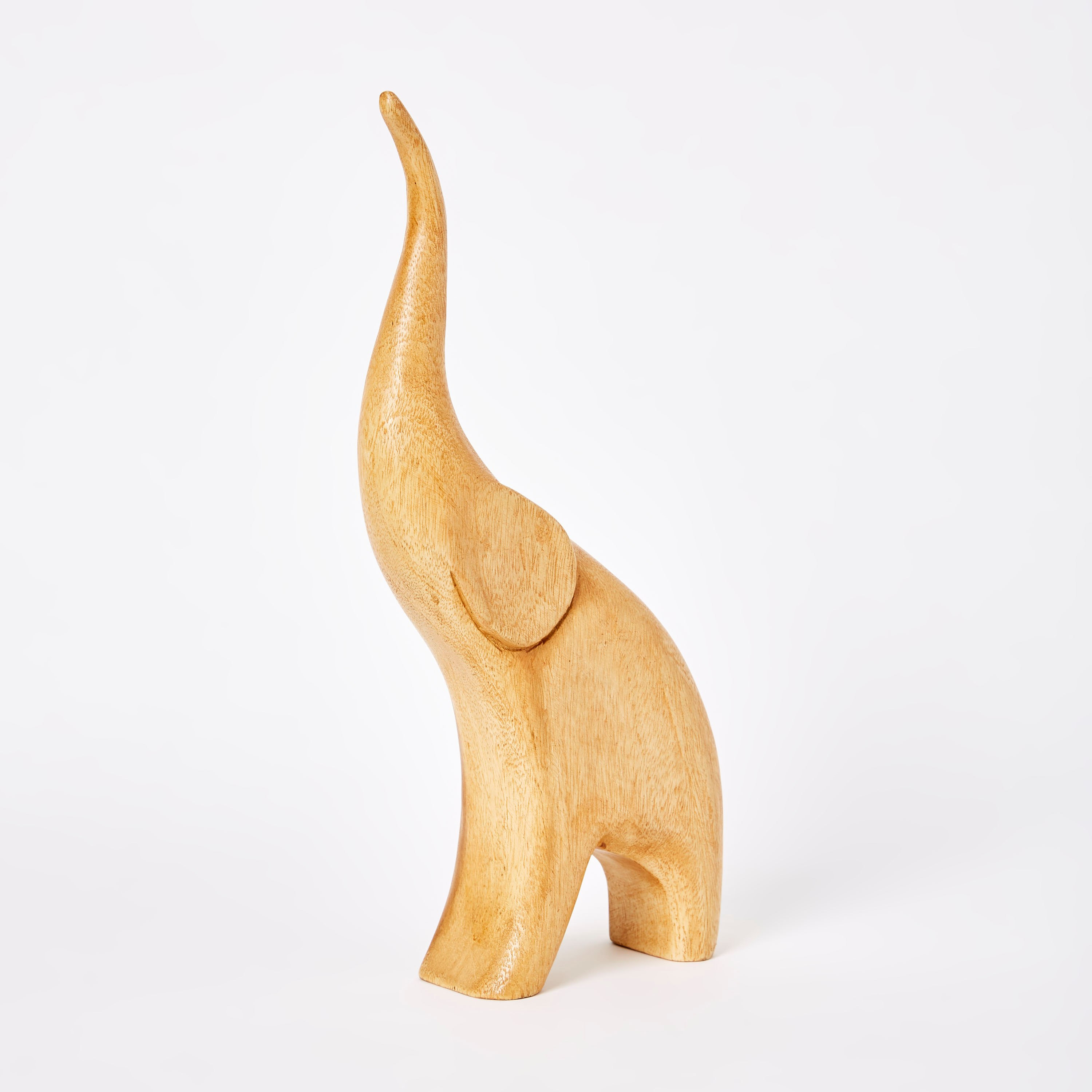 قطعة ديكور خشبيّة منحوتة على شكل فيل من هازل-hbxhomeware-homedecor-figurinesandornaments-image-4