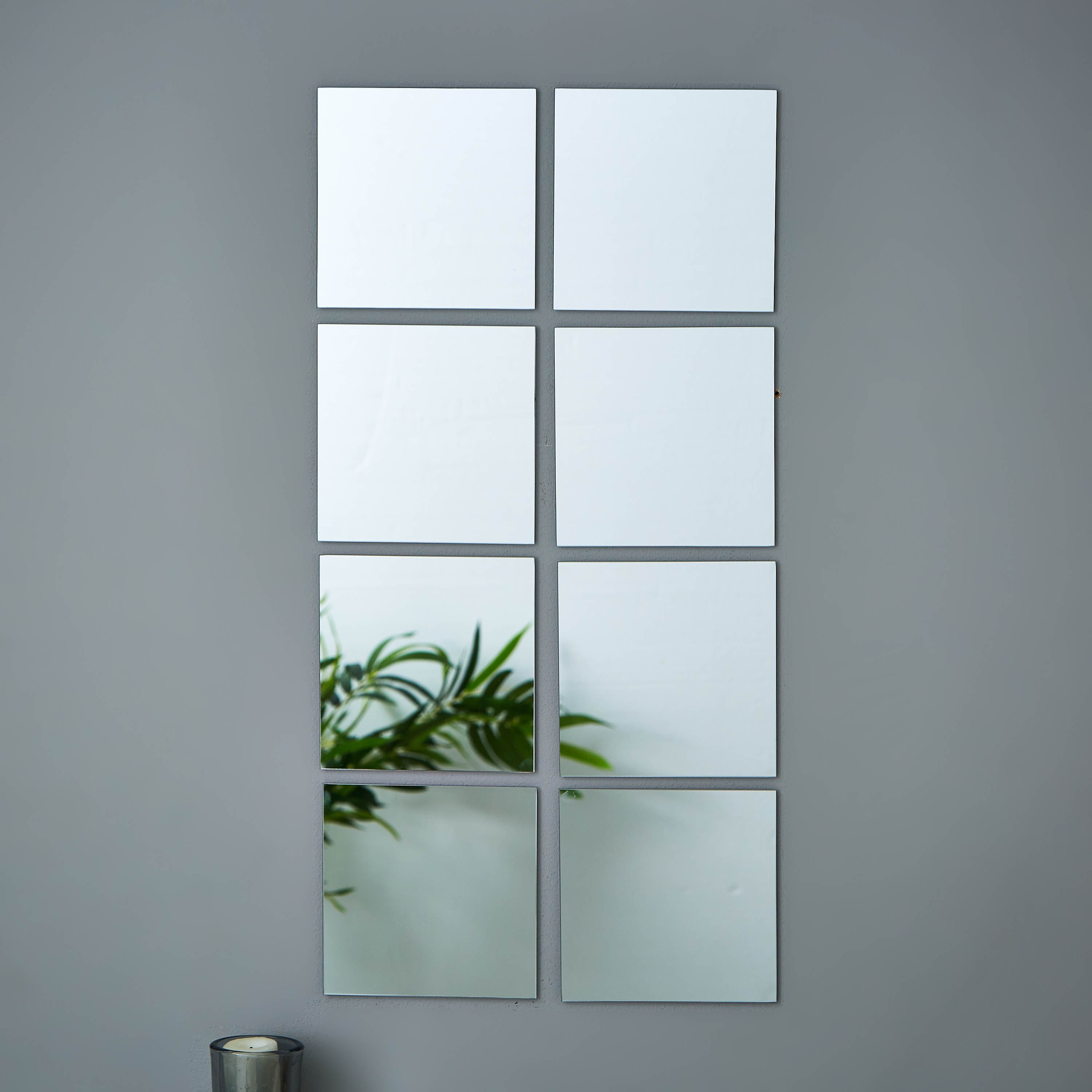 مرآة بتصميم بلاط 8 قطع من تاين - 15x15 سم-hbxhomeware-hbxdecorandfurnishings-image-2
