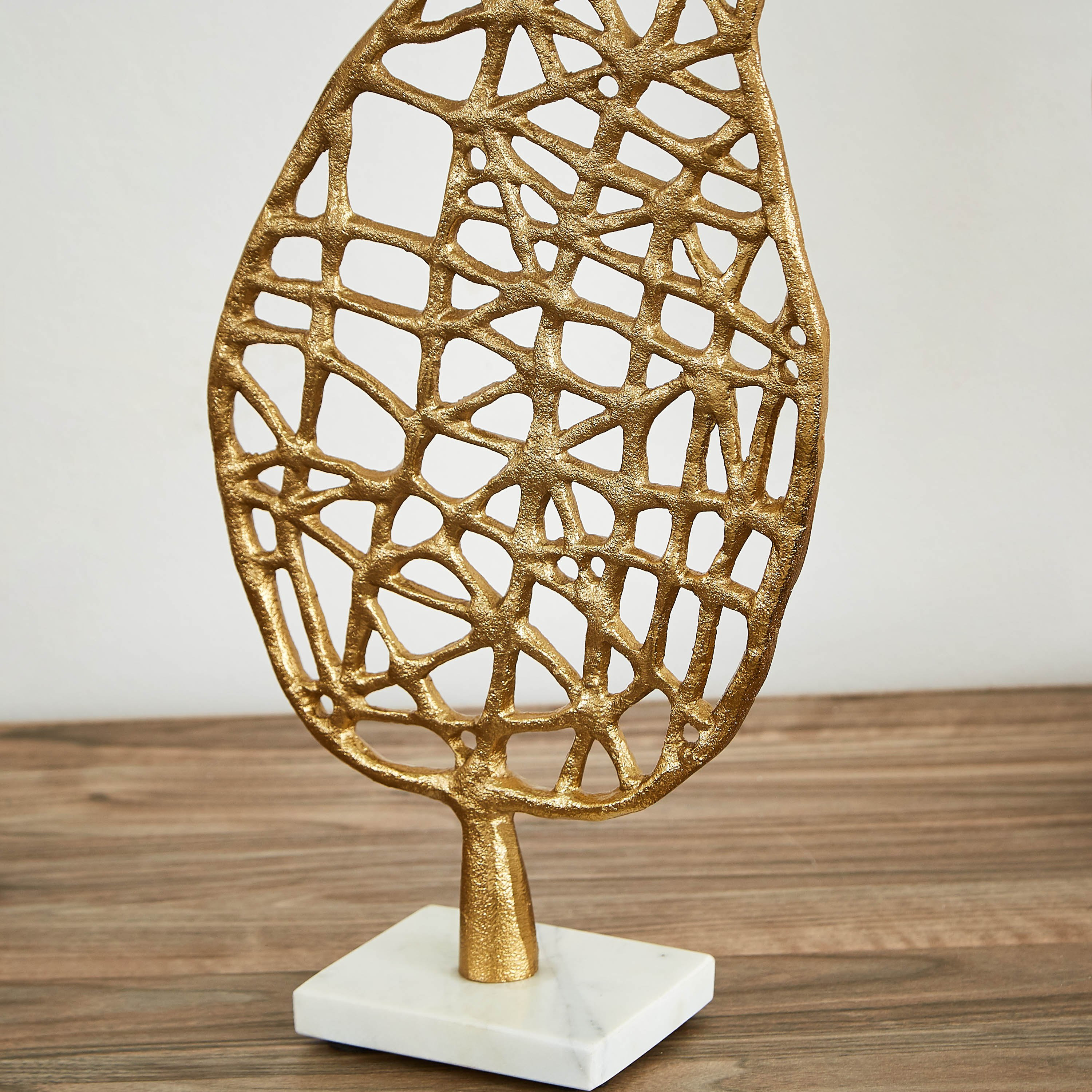 Trivia Metal Leaf Mesh Accent-hbxhomeware-homedecor-figurinesandornaments-image-3