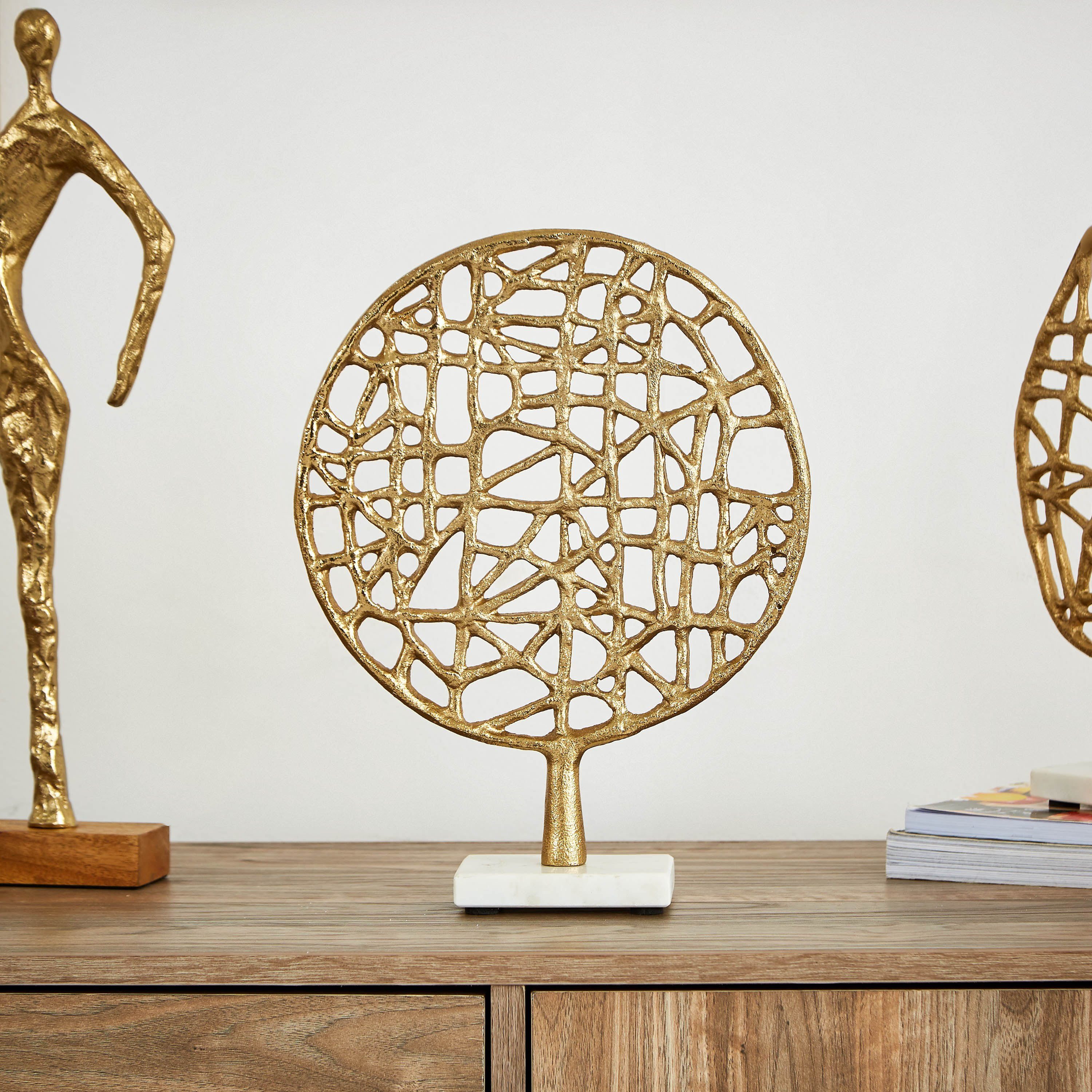تمثال معدني دائرة شبكية من تريفيا-hbxhomeware-homedecor-figurinesandornaments-image-1
