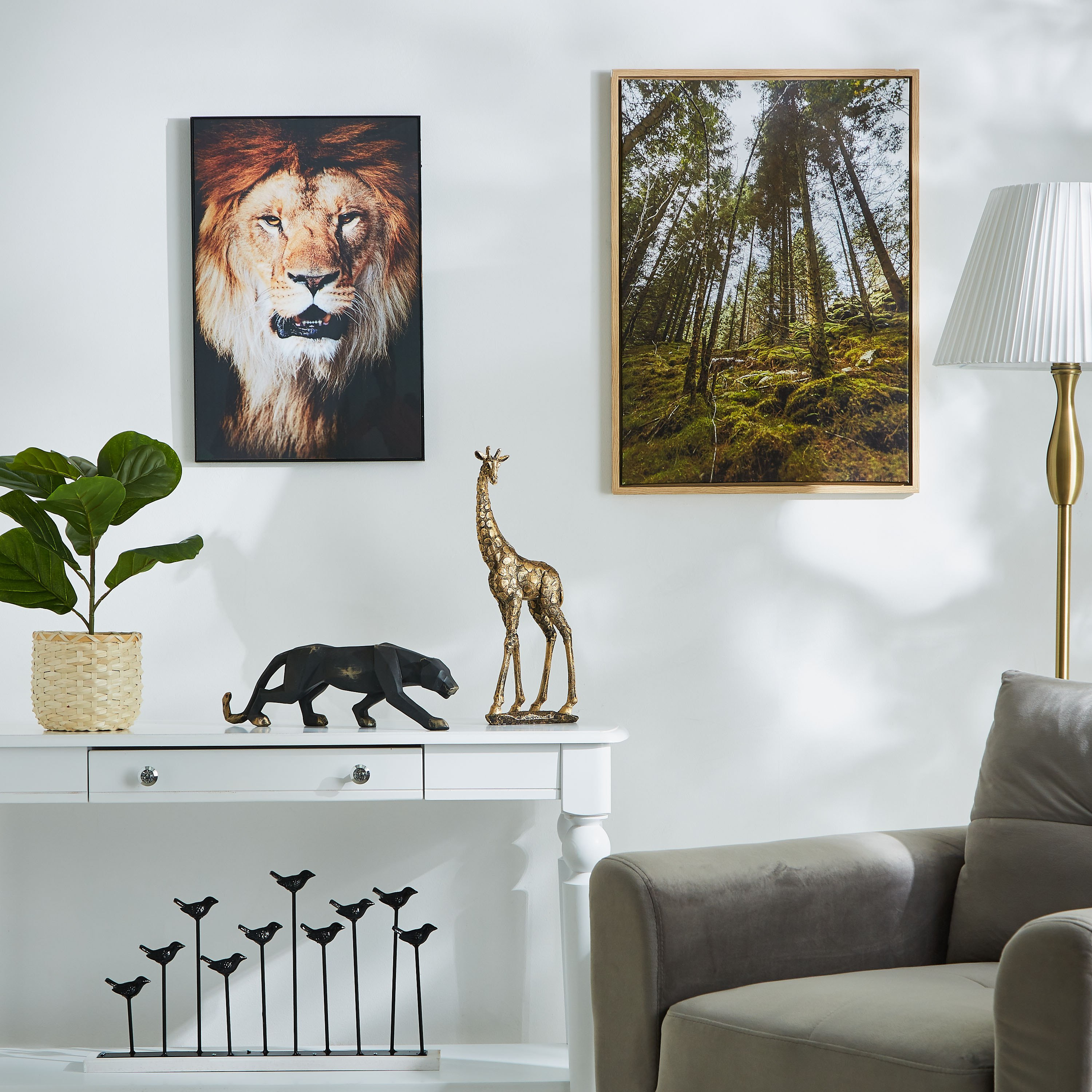 تمثال نمر بولسيرين مزيّن - لاتين-hbxhomeware-homedecor-figurinesandornaments-image-3