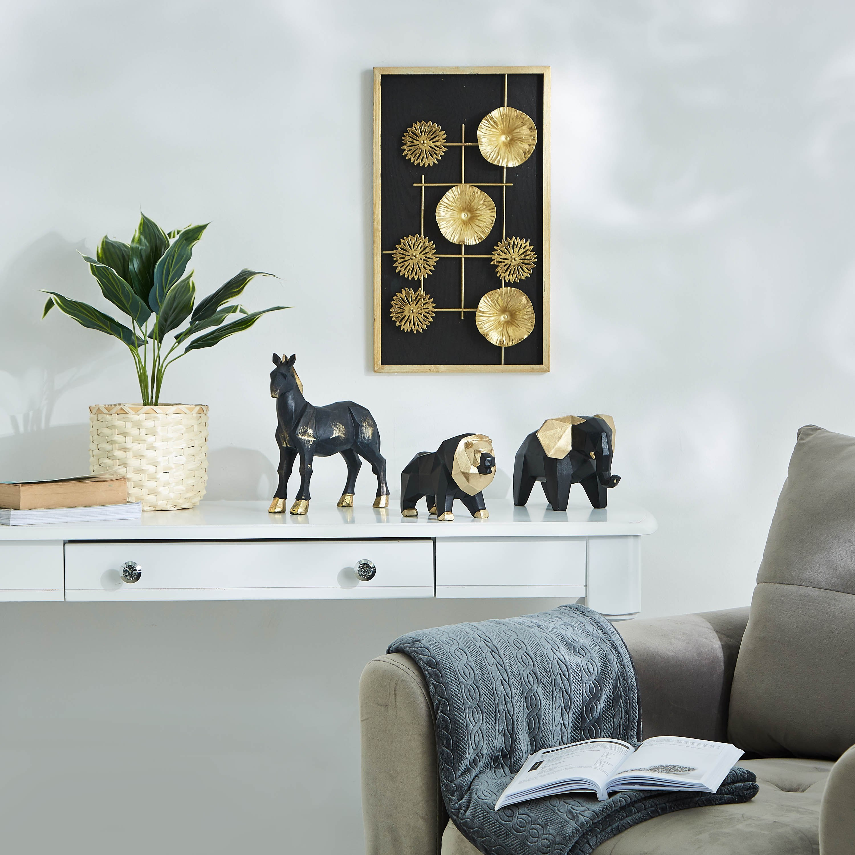 تمثال حصان بولي ريزين - لاتين-hbxhomeware-homedecor-figurinesandornaments-image-4