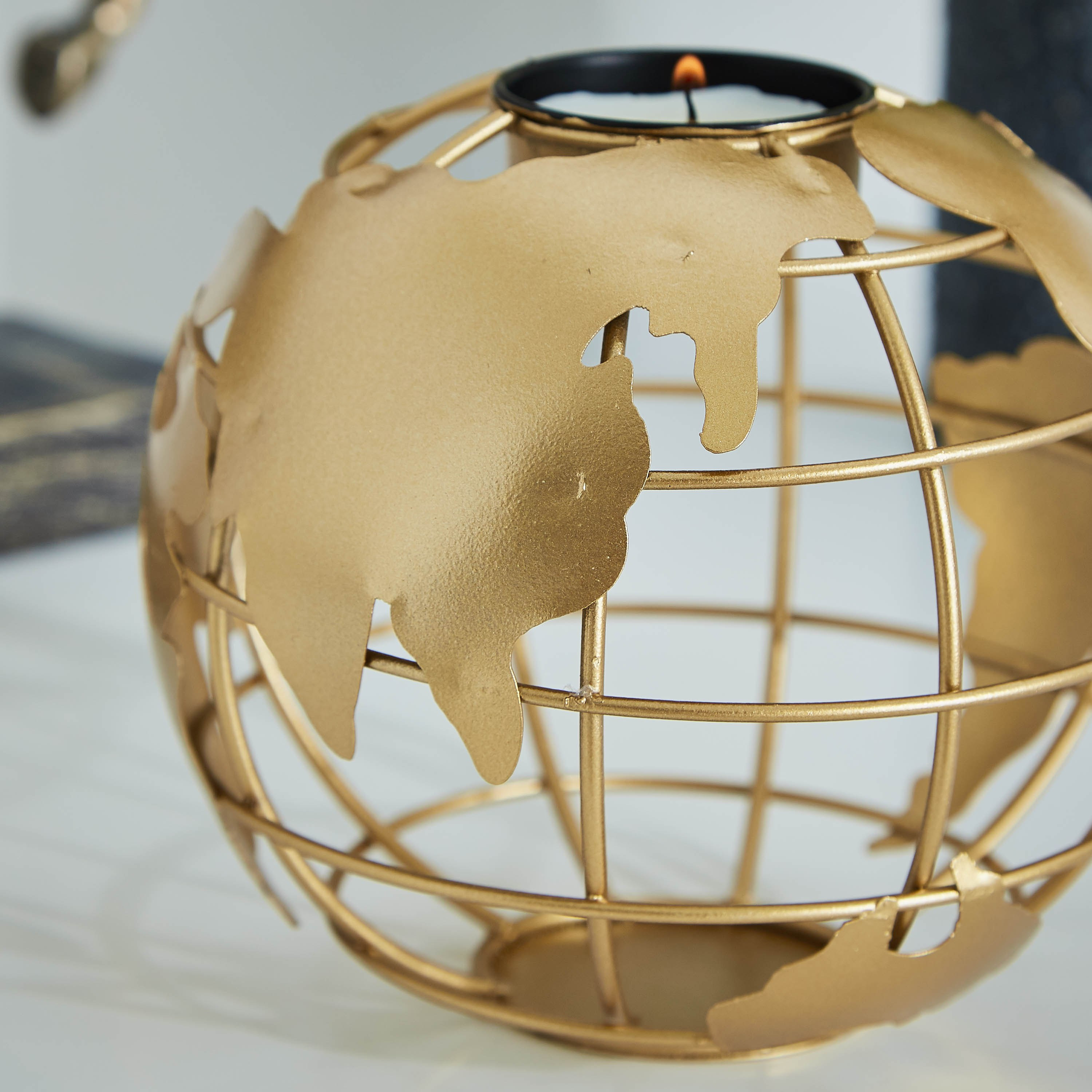 حامل شموع معدني - لاتين- 12 سم-hbxlivingroom-decorandaccessories-candleholders-image-3