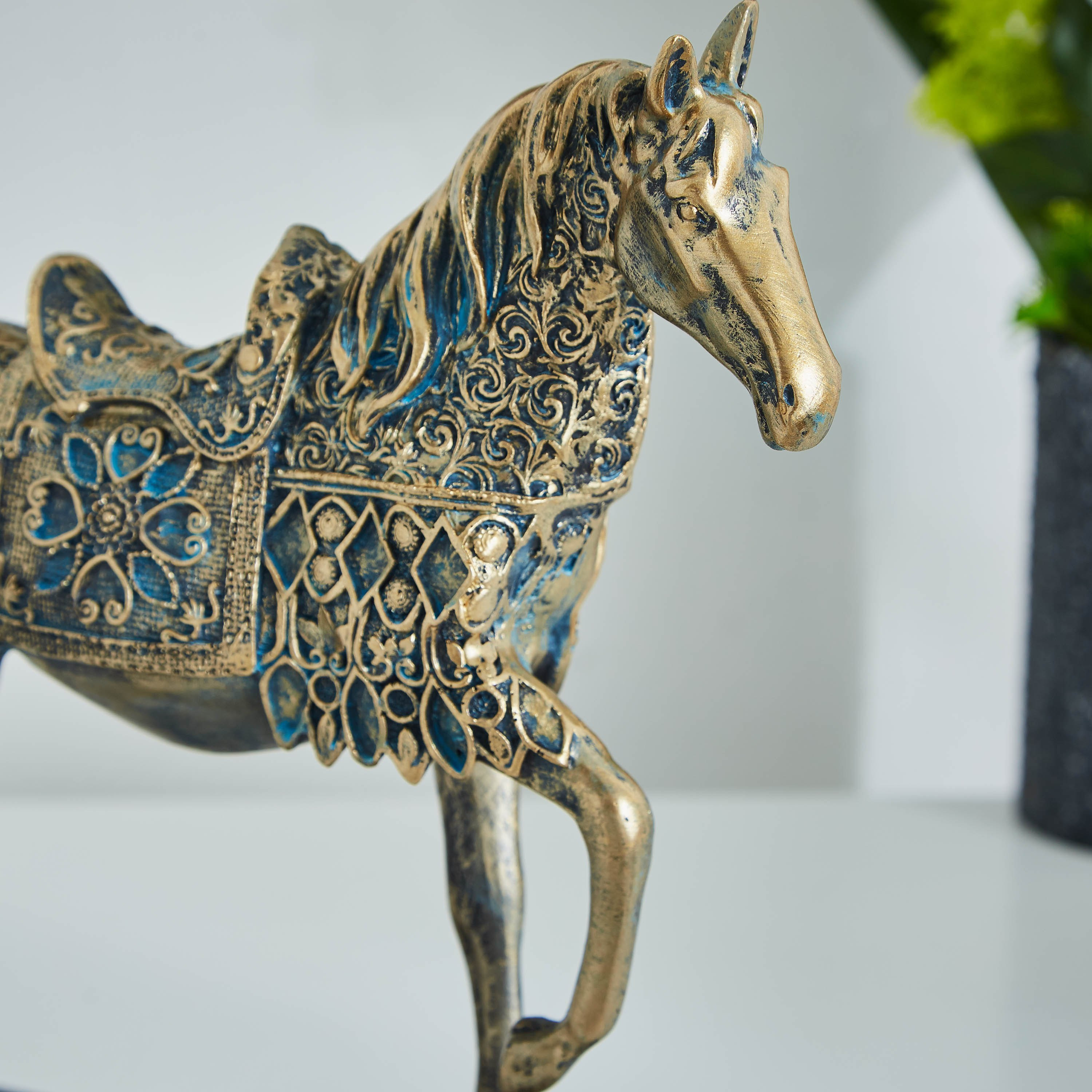تمثال الحصان بسرج بولسيرين - لاتين-hbxhomeware-homedecor-figurinesandornaments-image-3