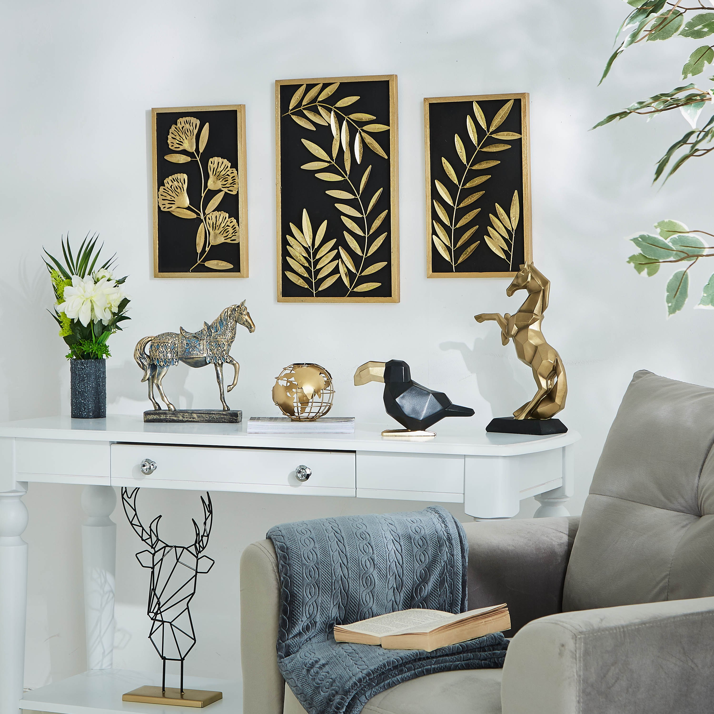 تمثال الحصان بسرج بولسيرين - لاتين-hbxhomeware-homedecor-figurinesandornaments-image-4