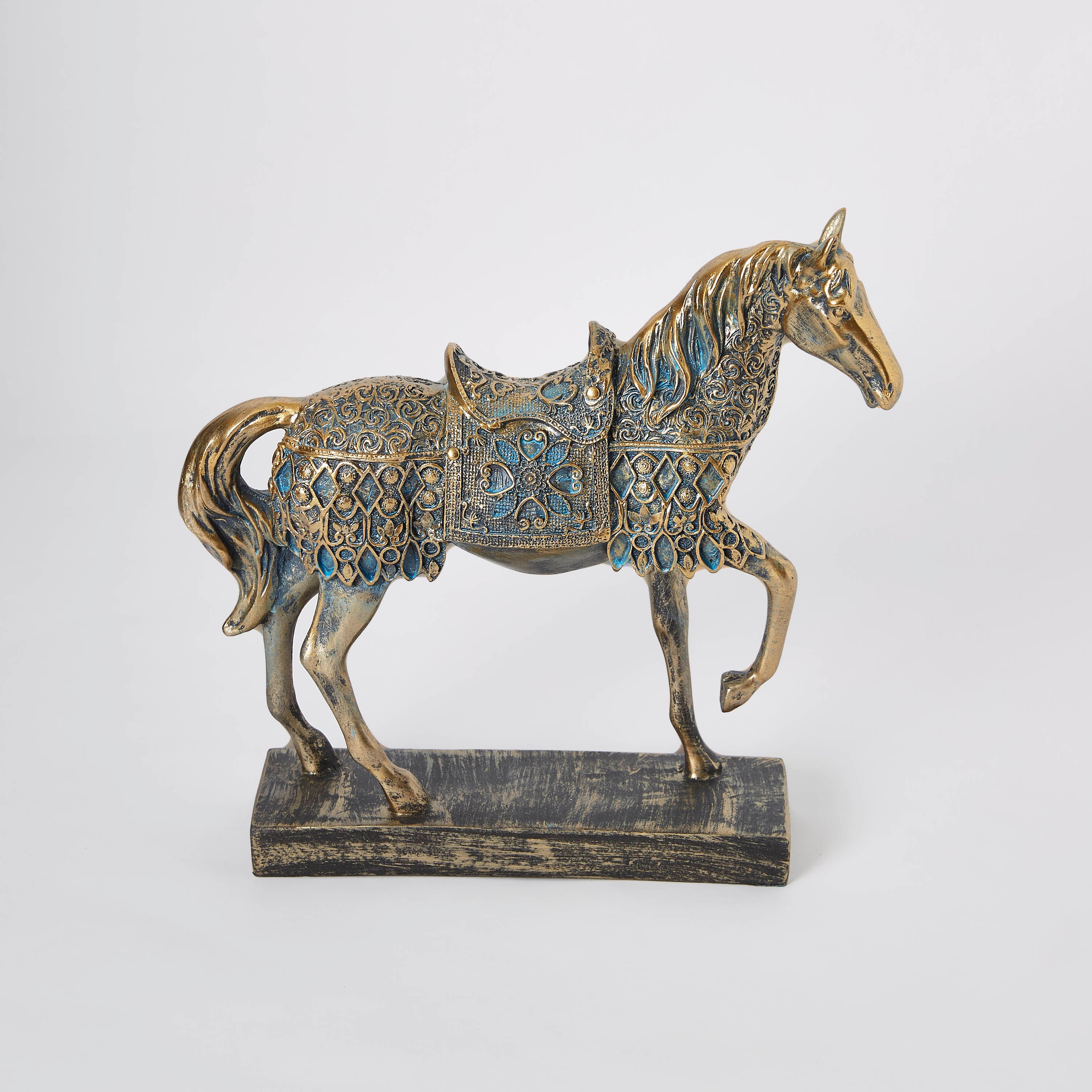 تمثال الحصان بسرج بولسيرين - لاتين-hbxhomeware-homedecor-figurinesandornaments-image-5
