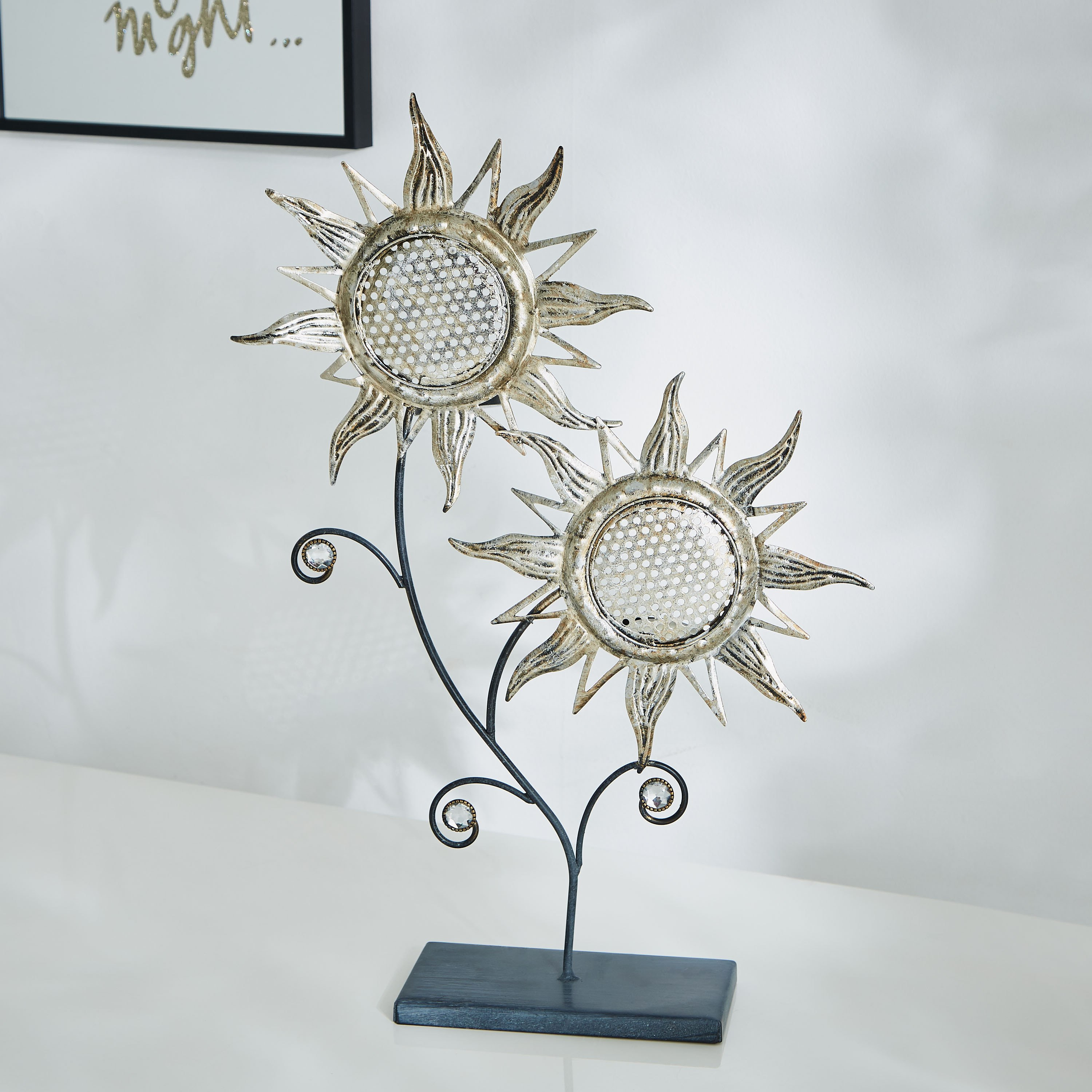 حامل شموع زهرة معدني - لاتين - 52 سم-hbxlivingroom-decorandaccessories-candleholders-image-1