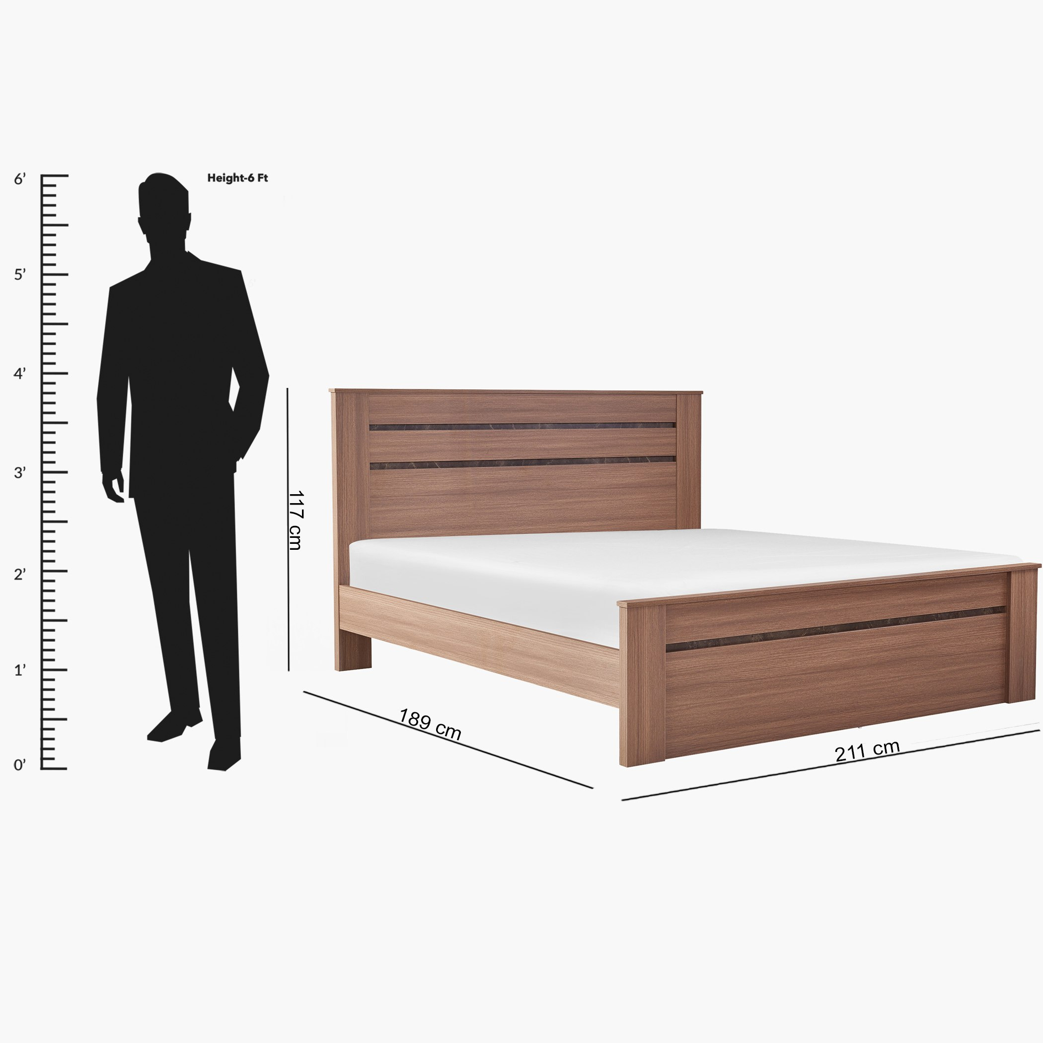 طقم غرفة نوم كينج 5 قطع من كاينا - 180x200 سم-hbxbedroom-bedsandbedsets-bedroomsets-king-image-19