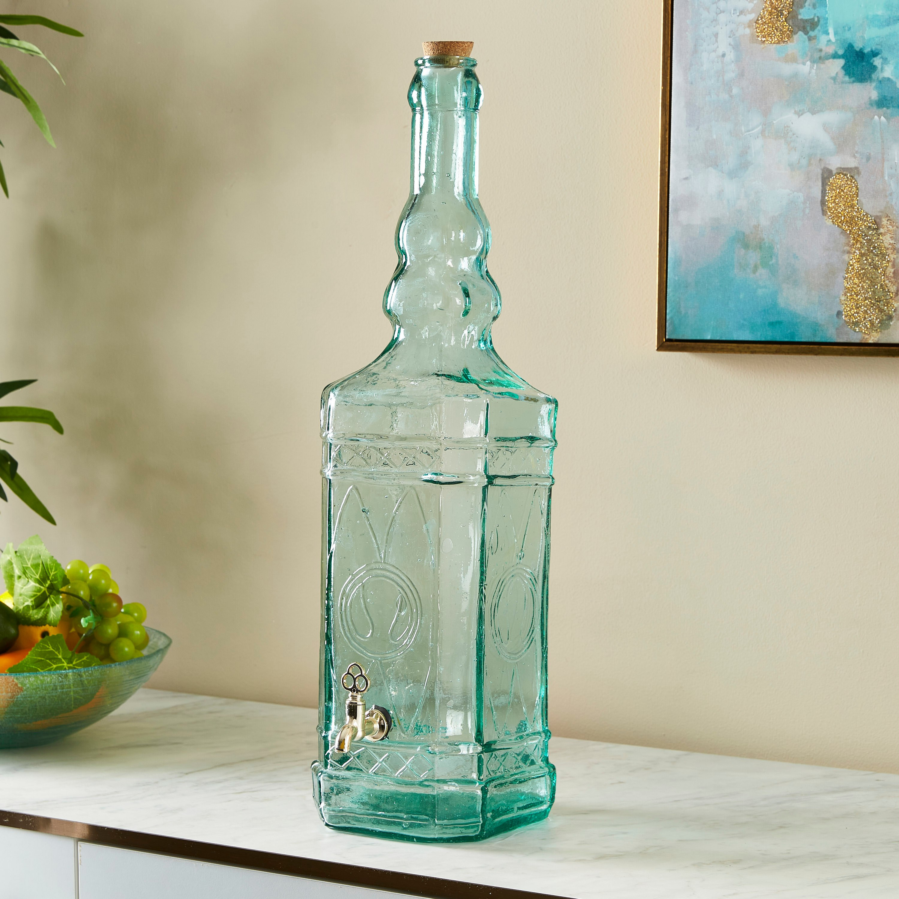 Verdant Recycled Glass Juice Dispenser - 5 L-hbxhomeware-hbxkitchen-image-1